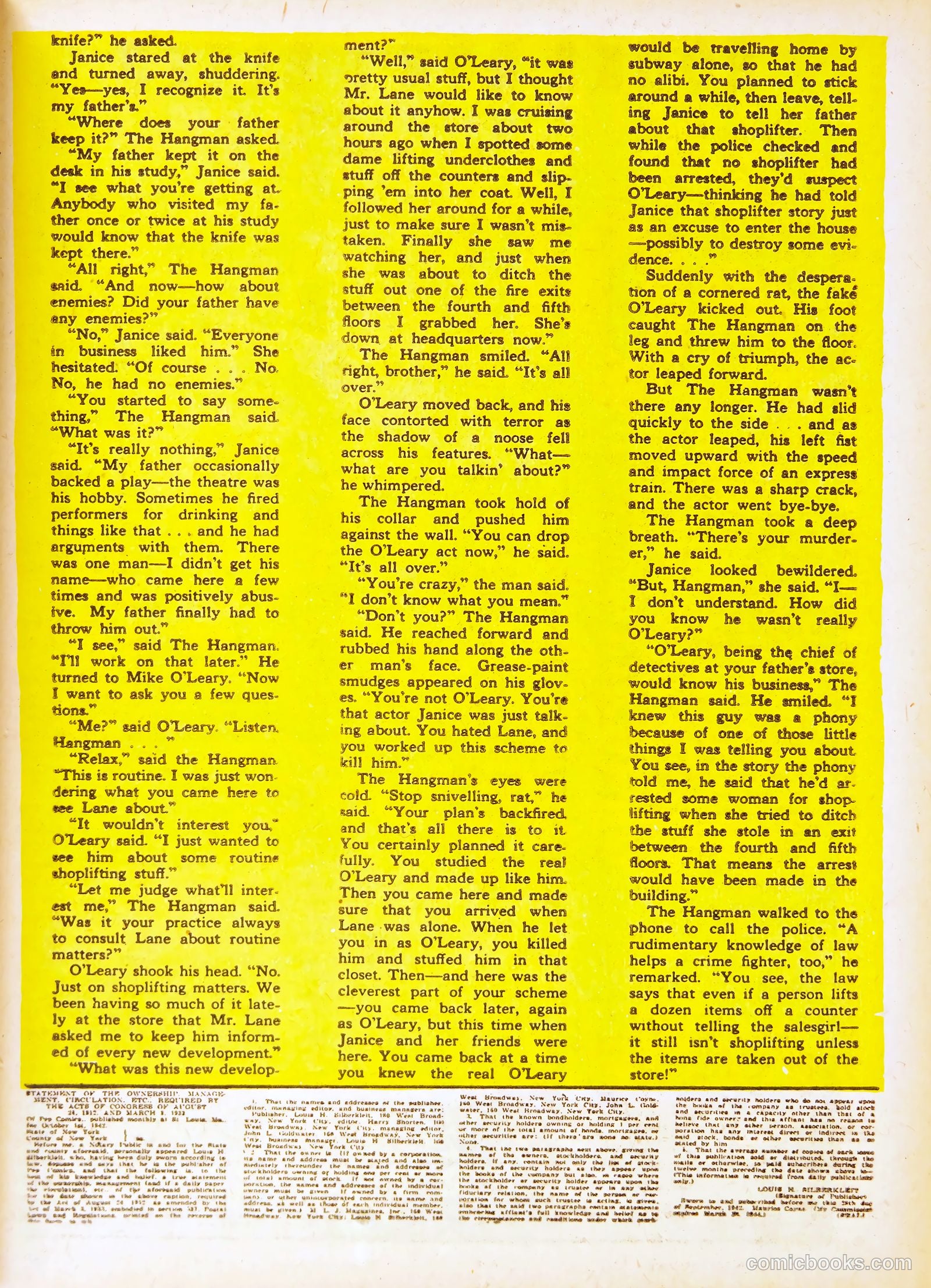 Pep Comics #36 (1943) — page 29 of 68