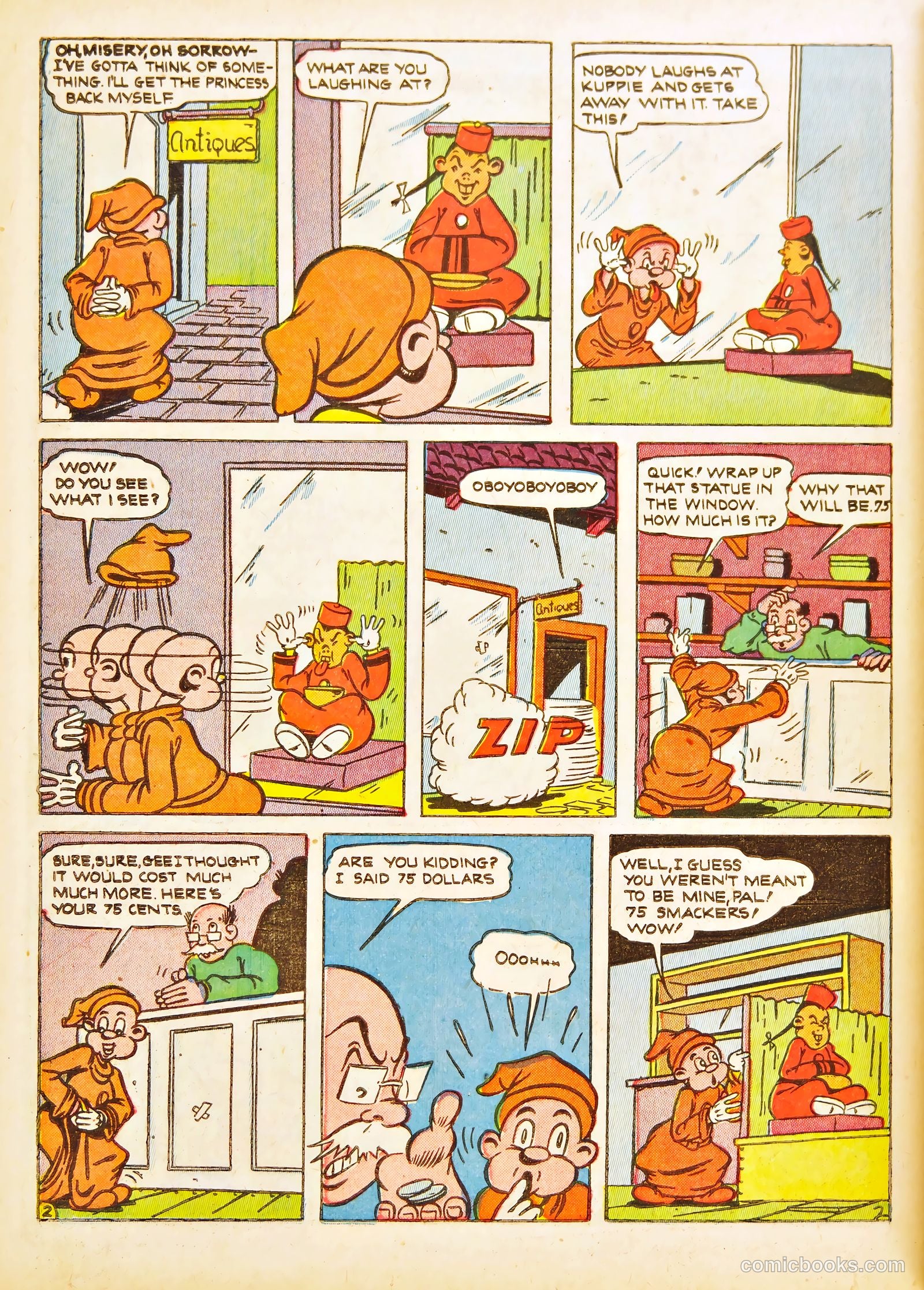 Pep Comics #36 (1943) — page 50 of 68