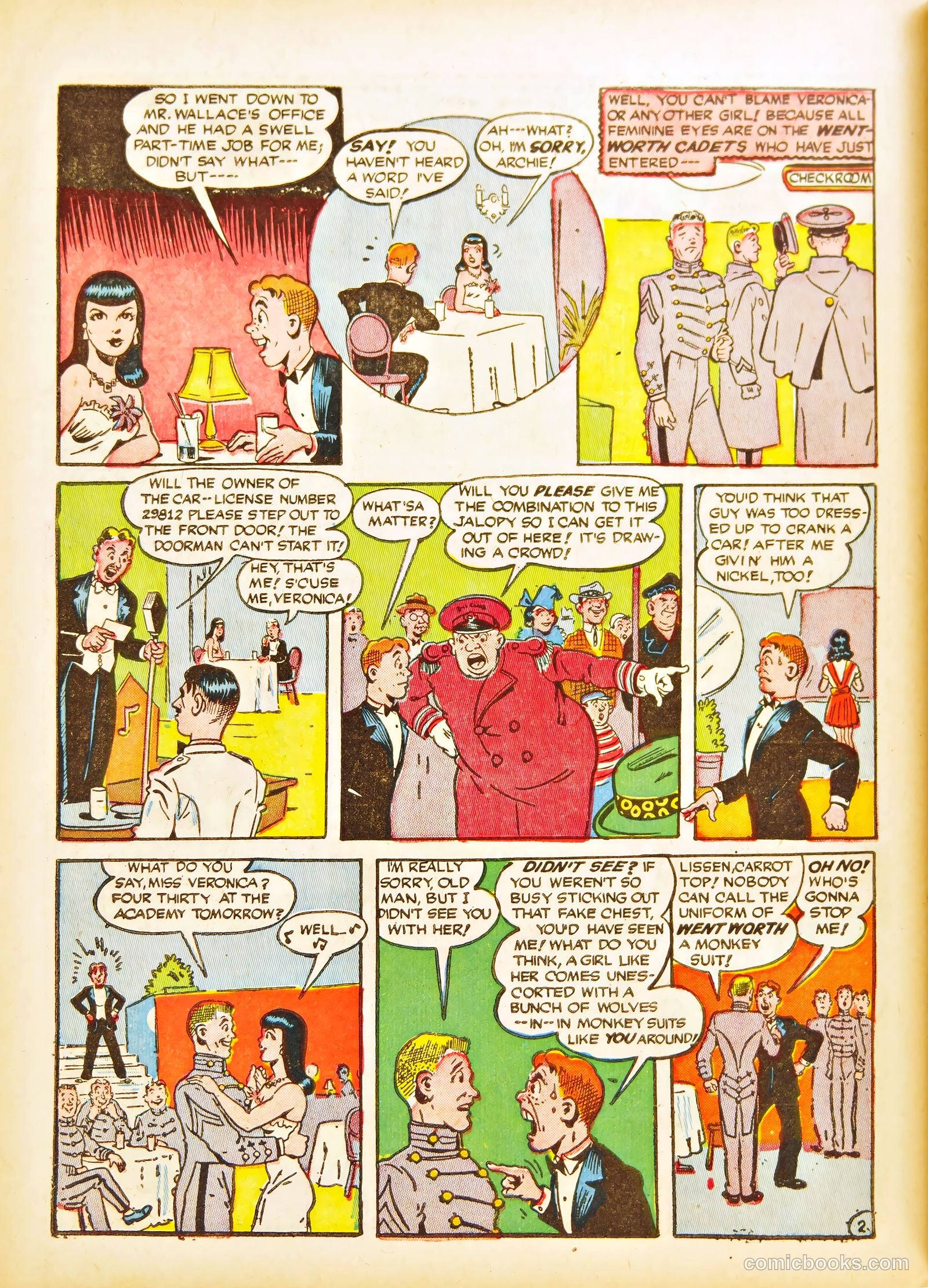 Pep Comics #36 (1943) — page 56 of 68