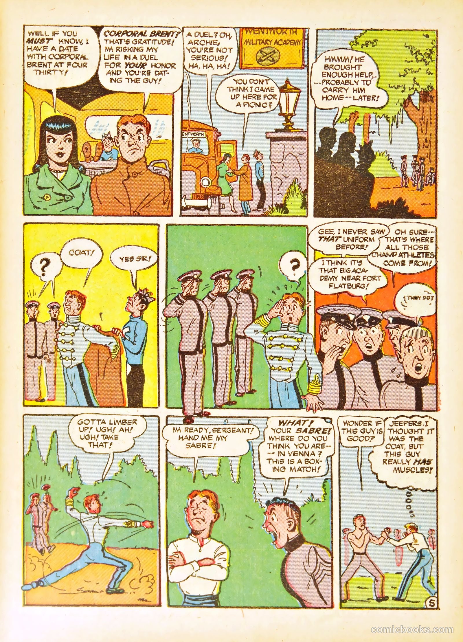 Pep Comics #36 (1943) — page 59 of 68