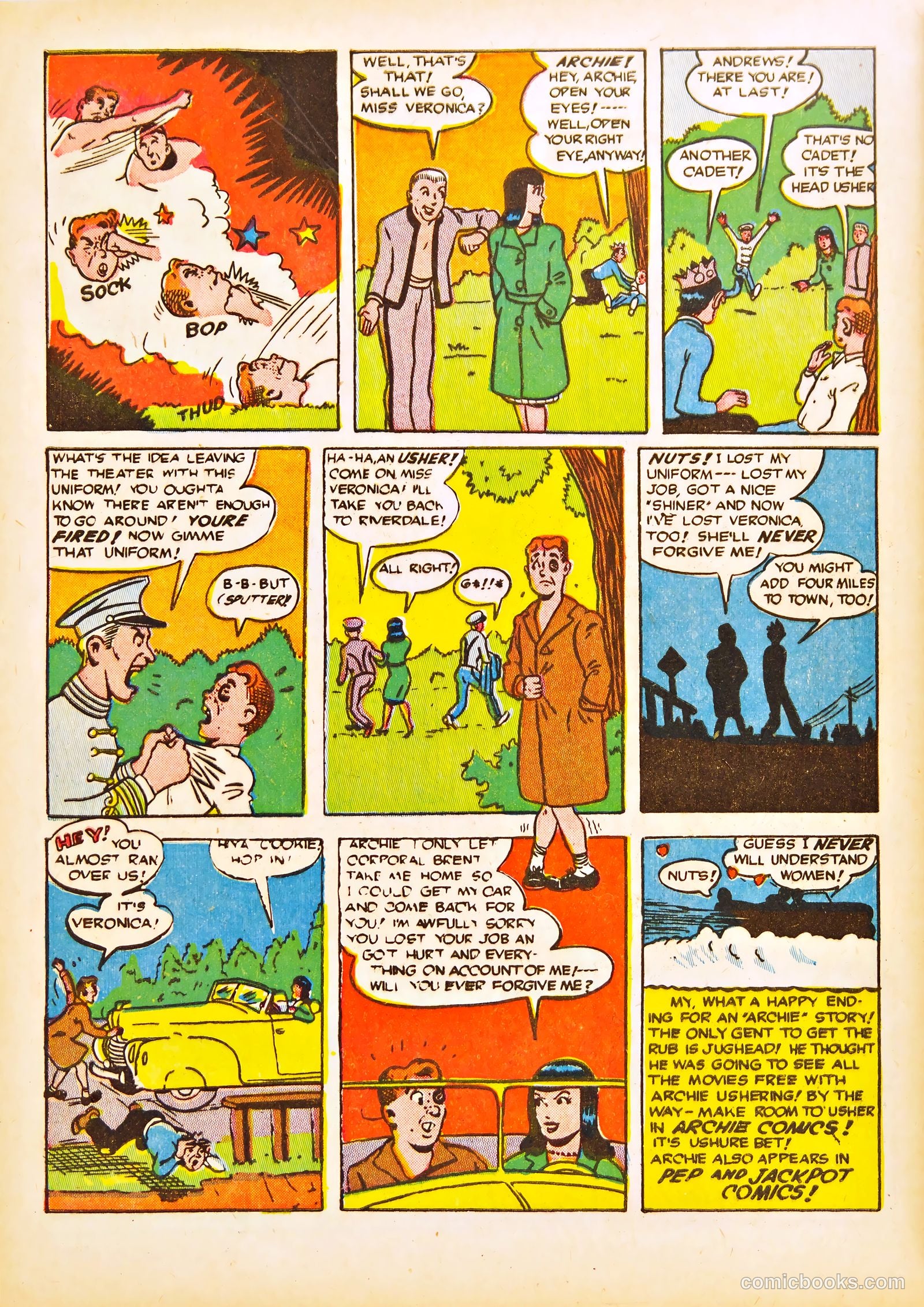 Pep Comics #36 (1943) — page 60 of 68