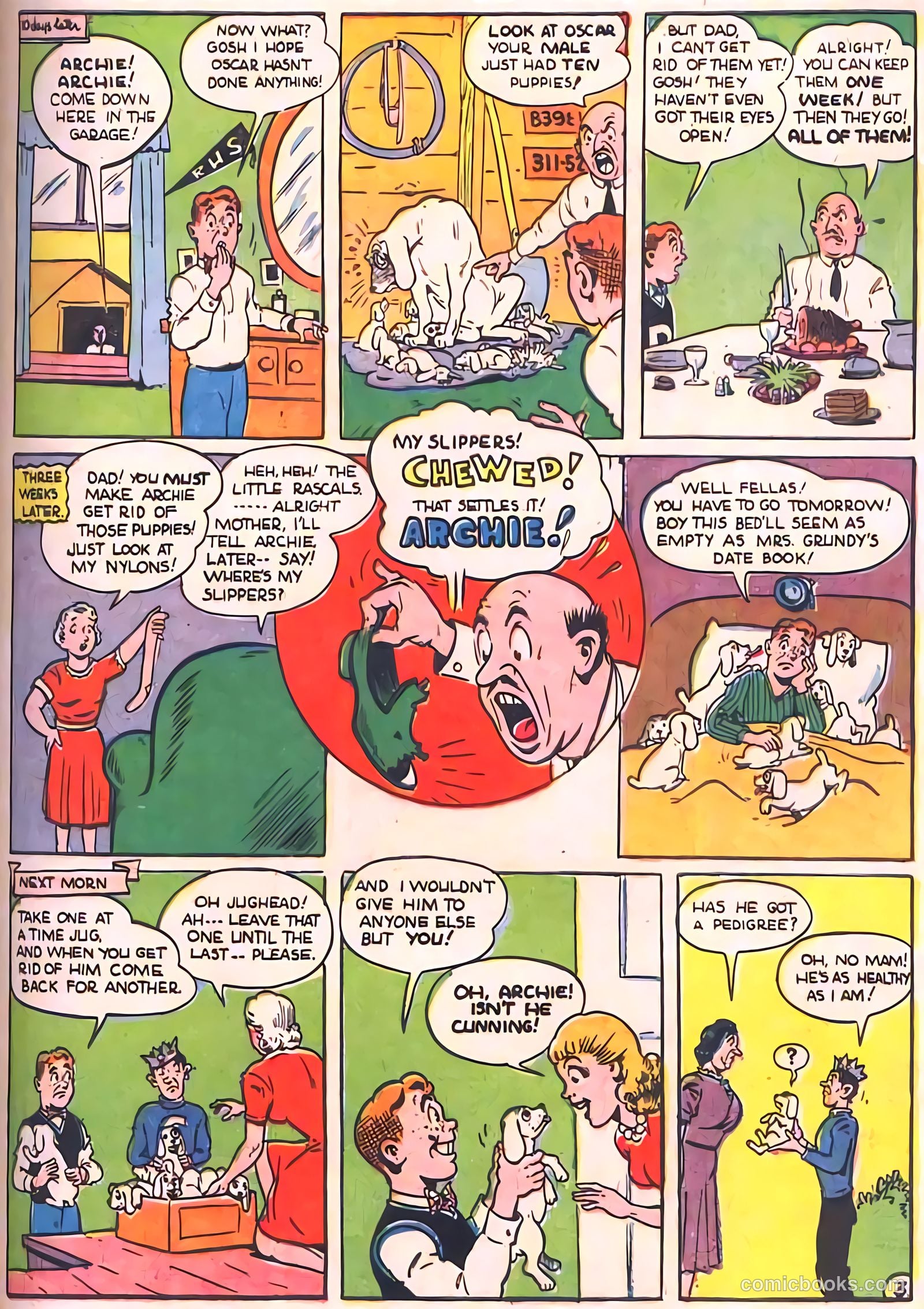 Pep Comics #37 (1943) — page 57 of 68