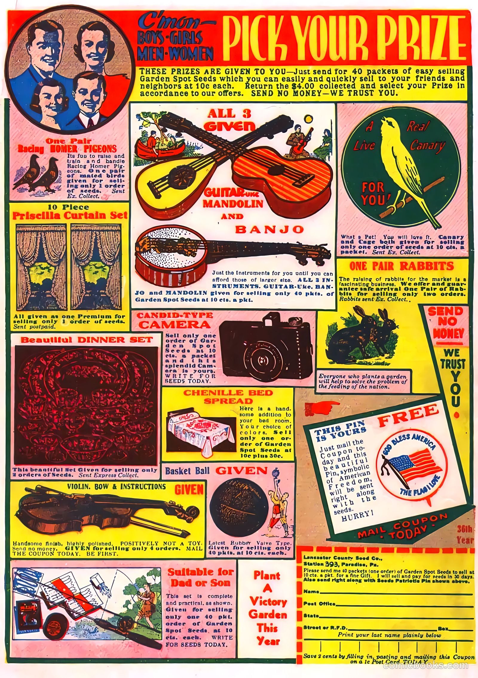 Pep Comics #37 (1943) — page 68 of 68