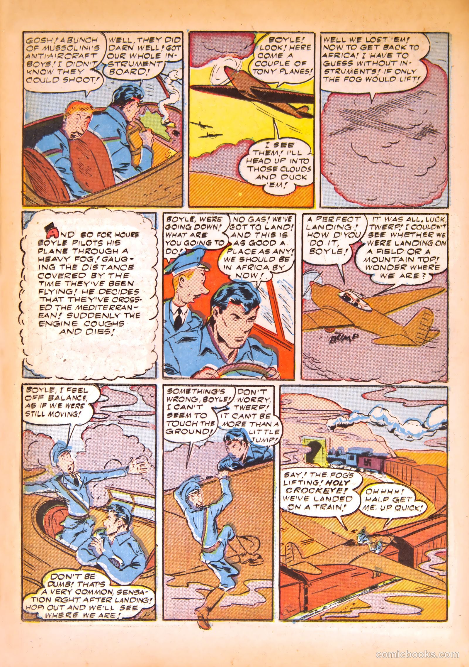 Pep Comics #39 (1943) — page 42 of 68