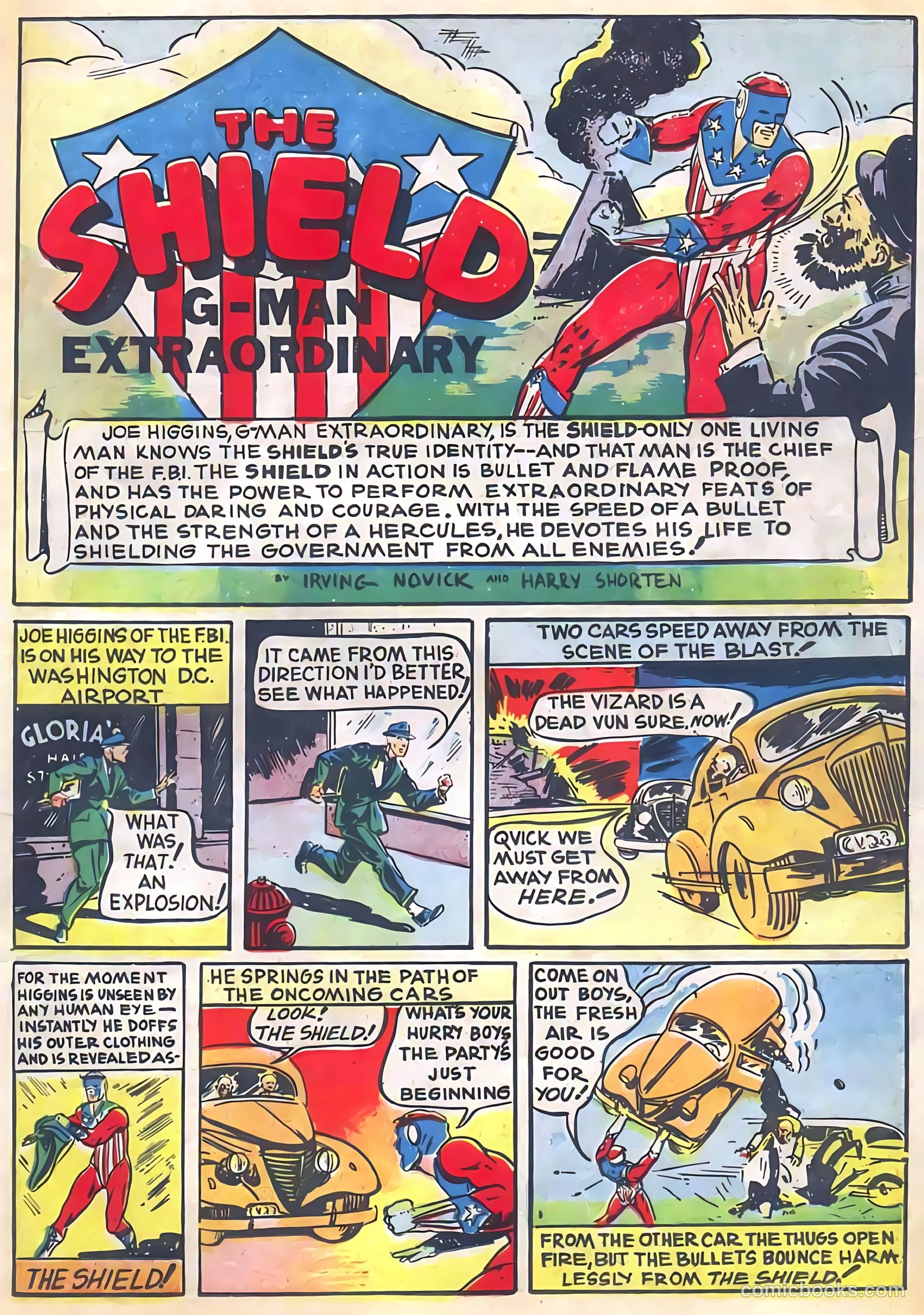 Pep Comics #4 (1941) — page 3 of 68