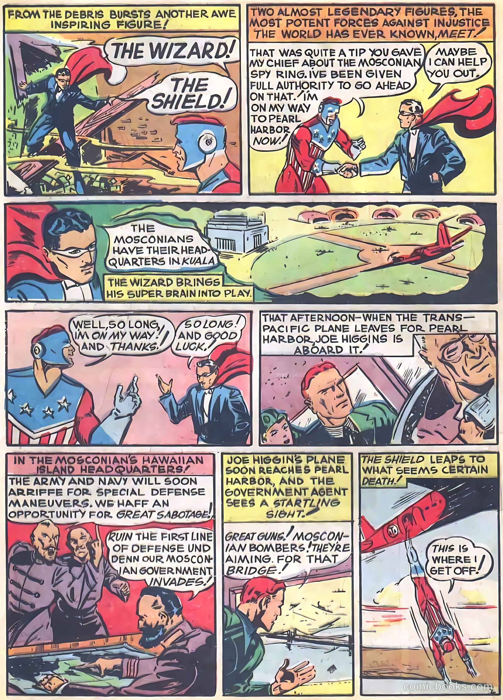 Pep Comics #4 (1941) — page 4 of 68