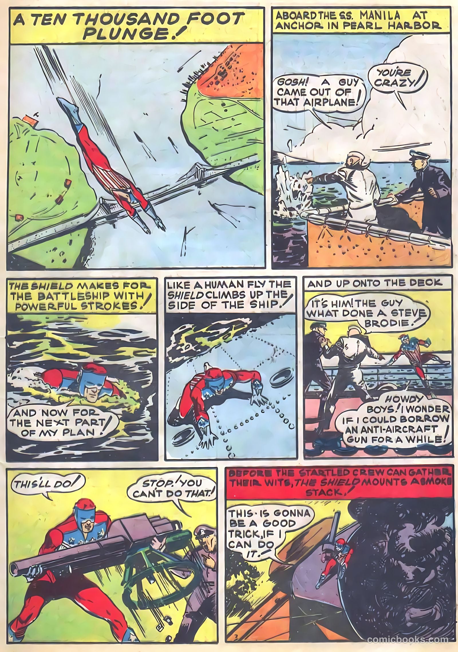 Pep Comics #4 (1941) — page 5 of 68