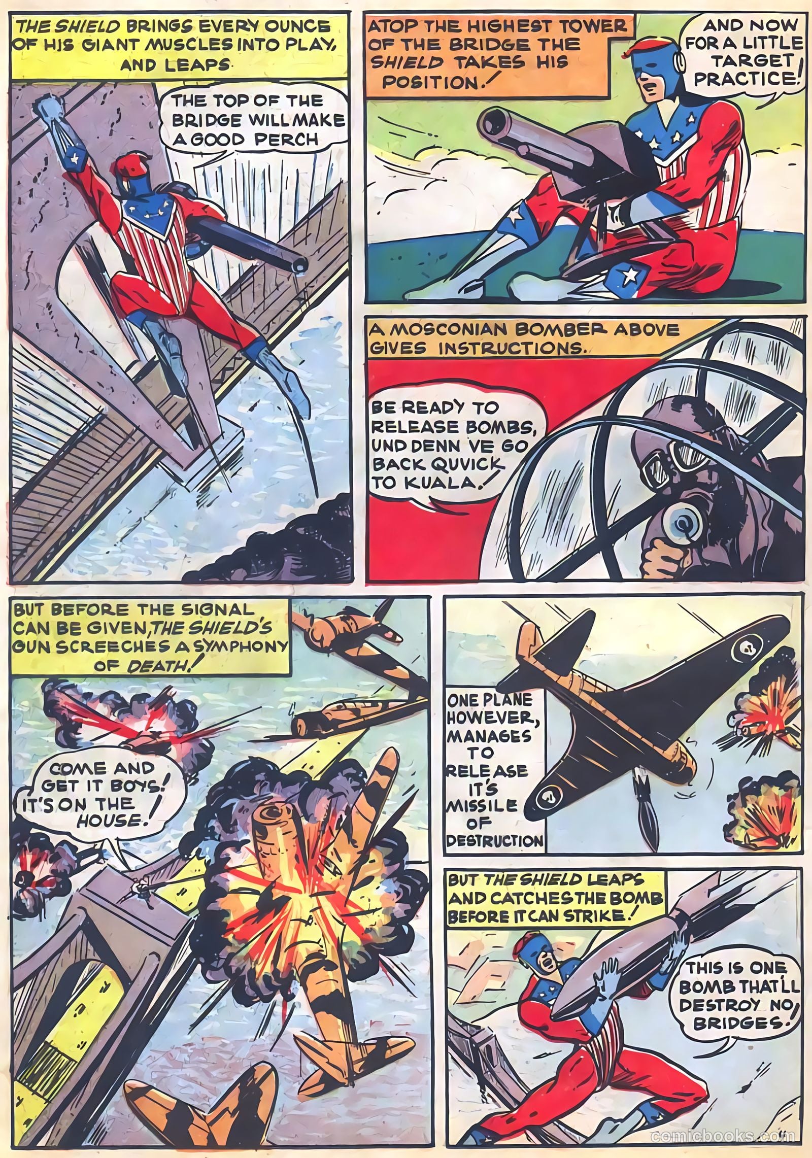 Pep Comics #4 (1941) — page 6 of 68