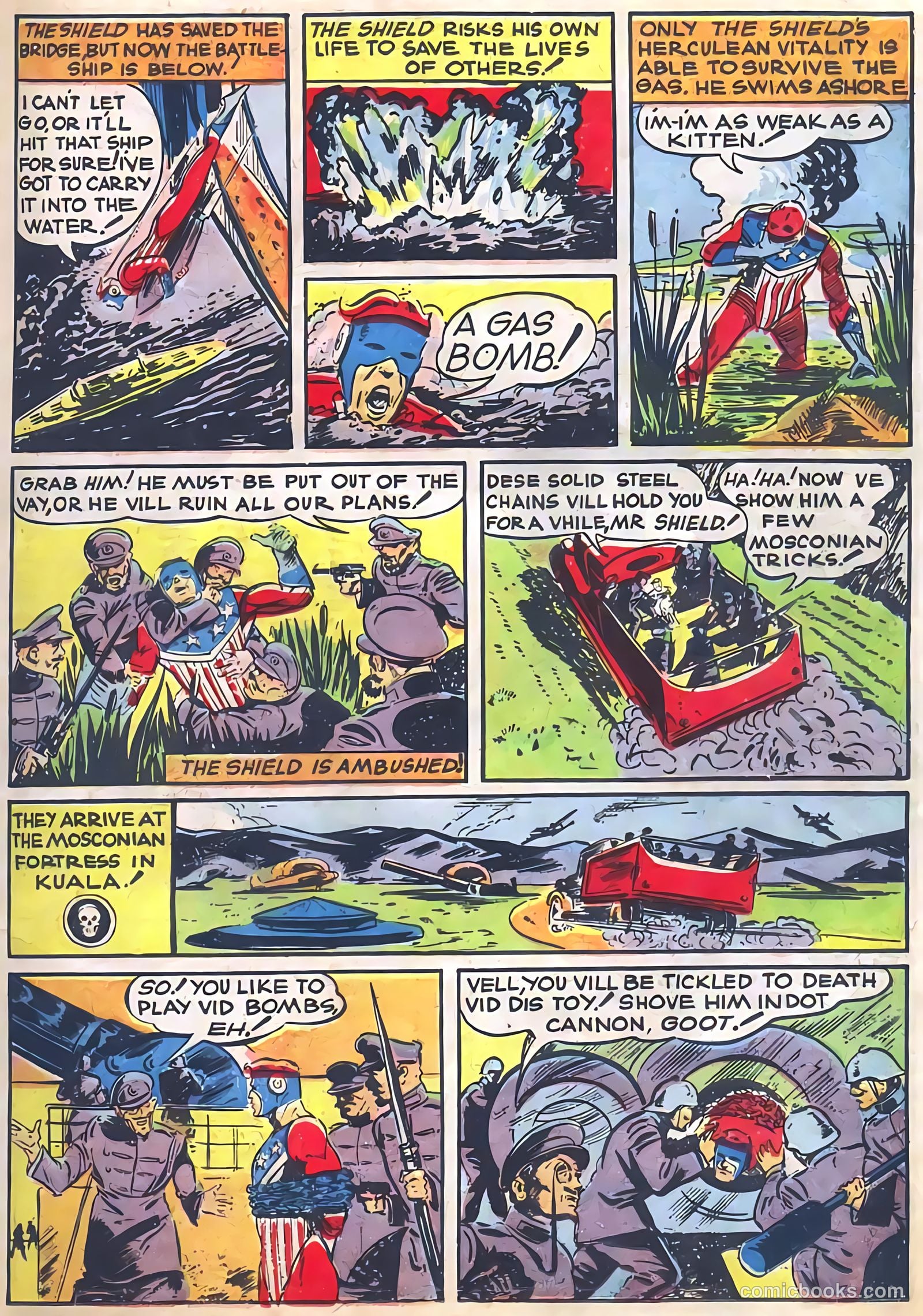 Pep Comics #4 (1941) — page 7 of 68