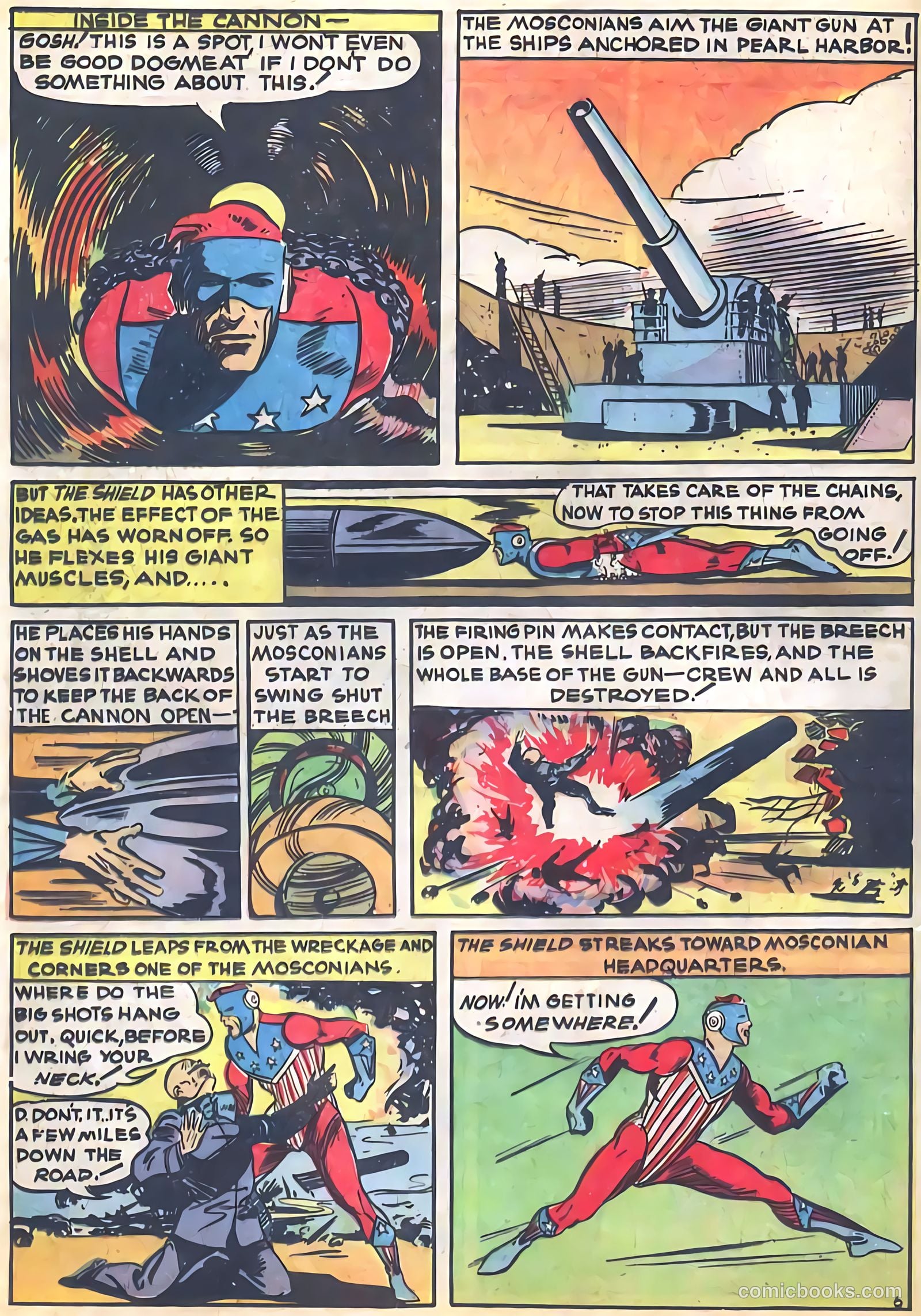 Pep Comics #4 (1941) — page 8 of 68