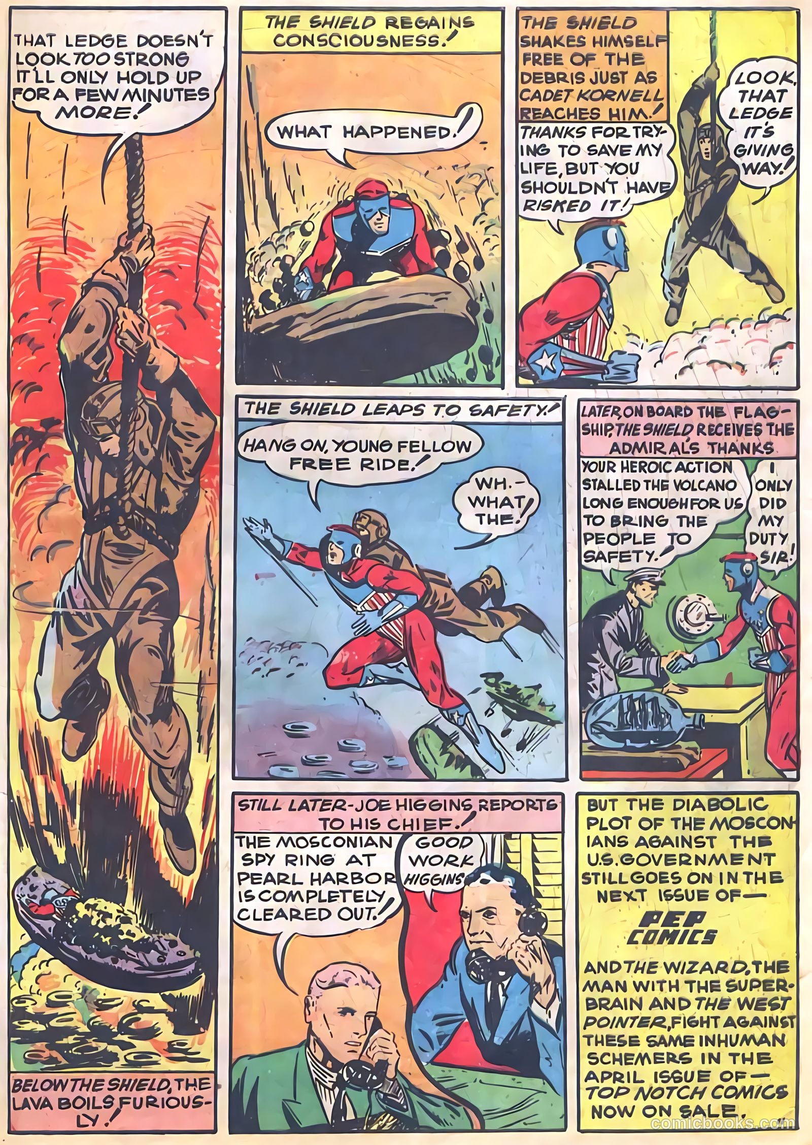 Pep Comics #4 (1941) — page 13 of 68
