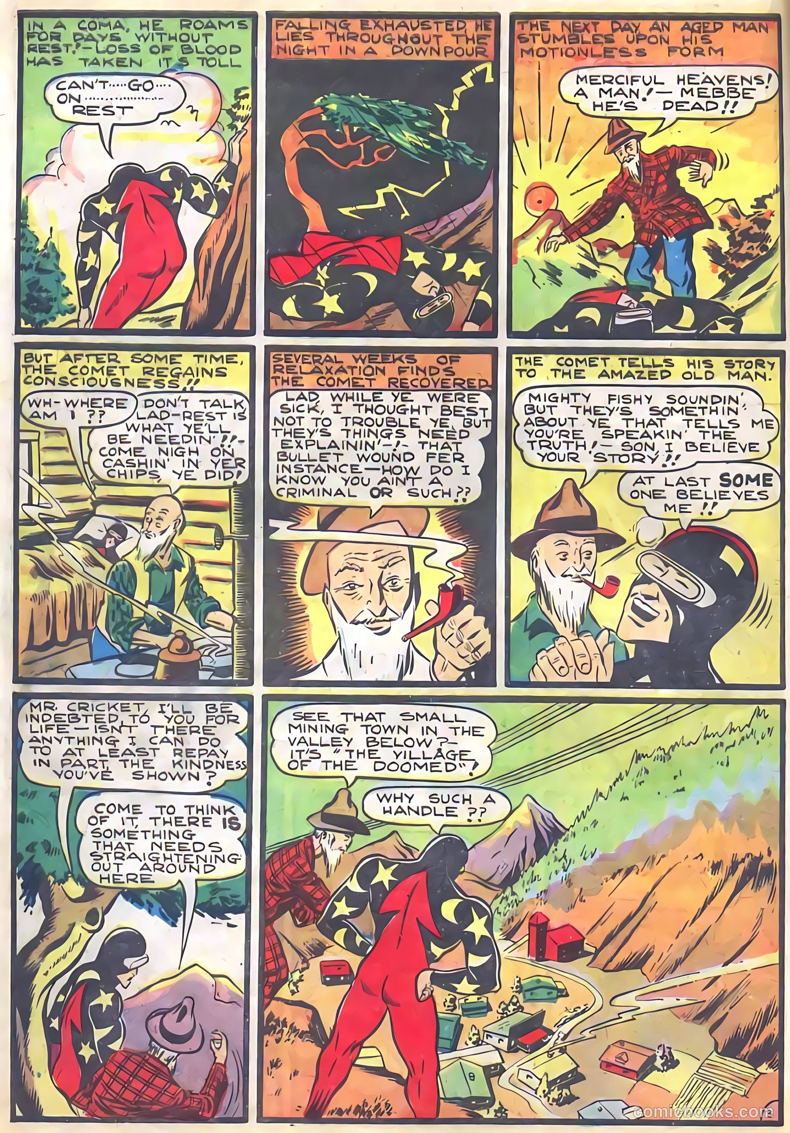 Pep Comics #4 (1941) — page 16 of 68