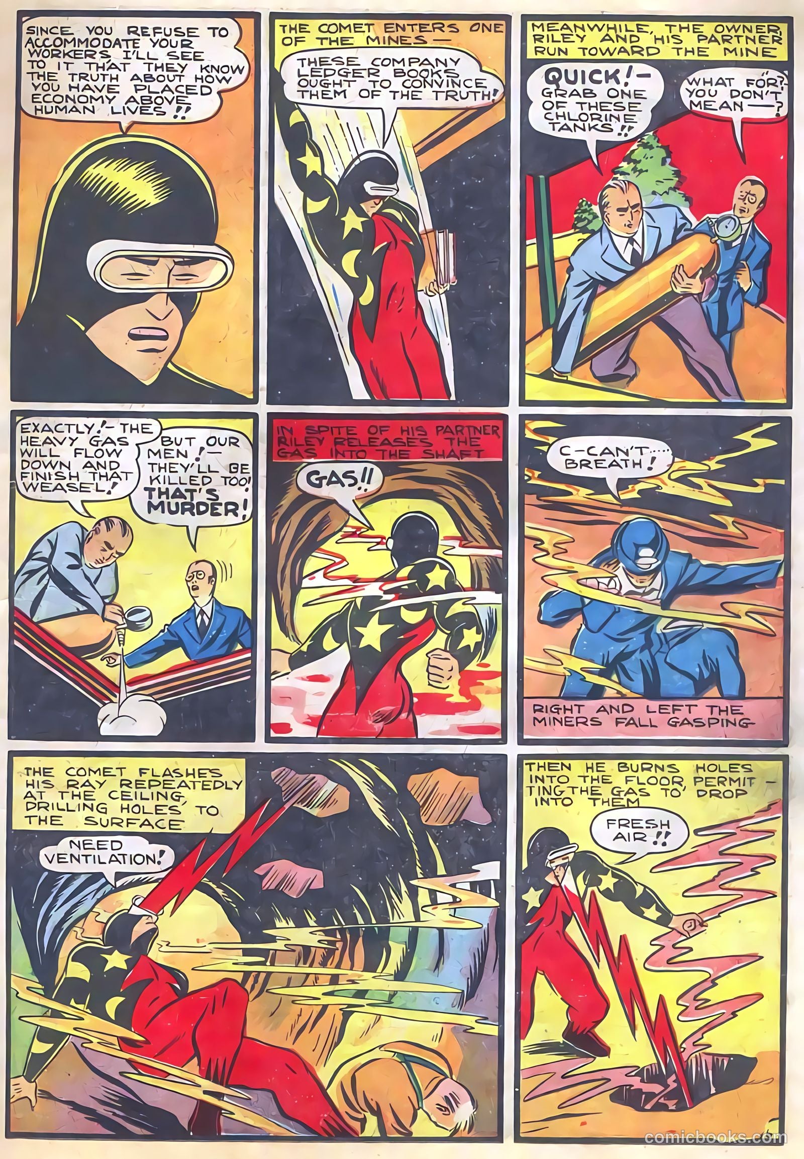 Pep Comics #4 (1941) — page 19 of 68