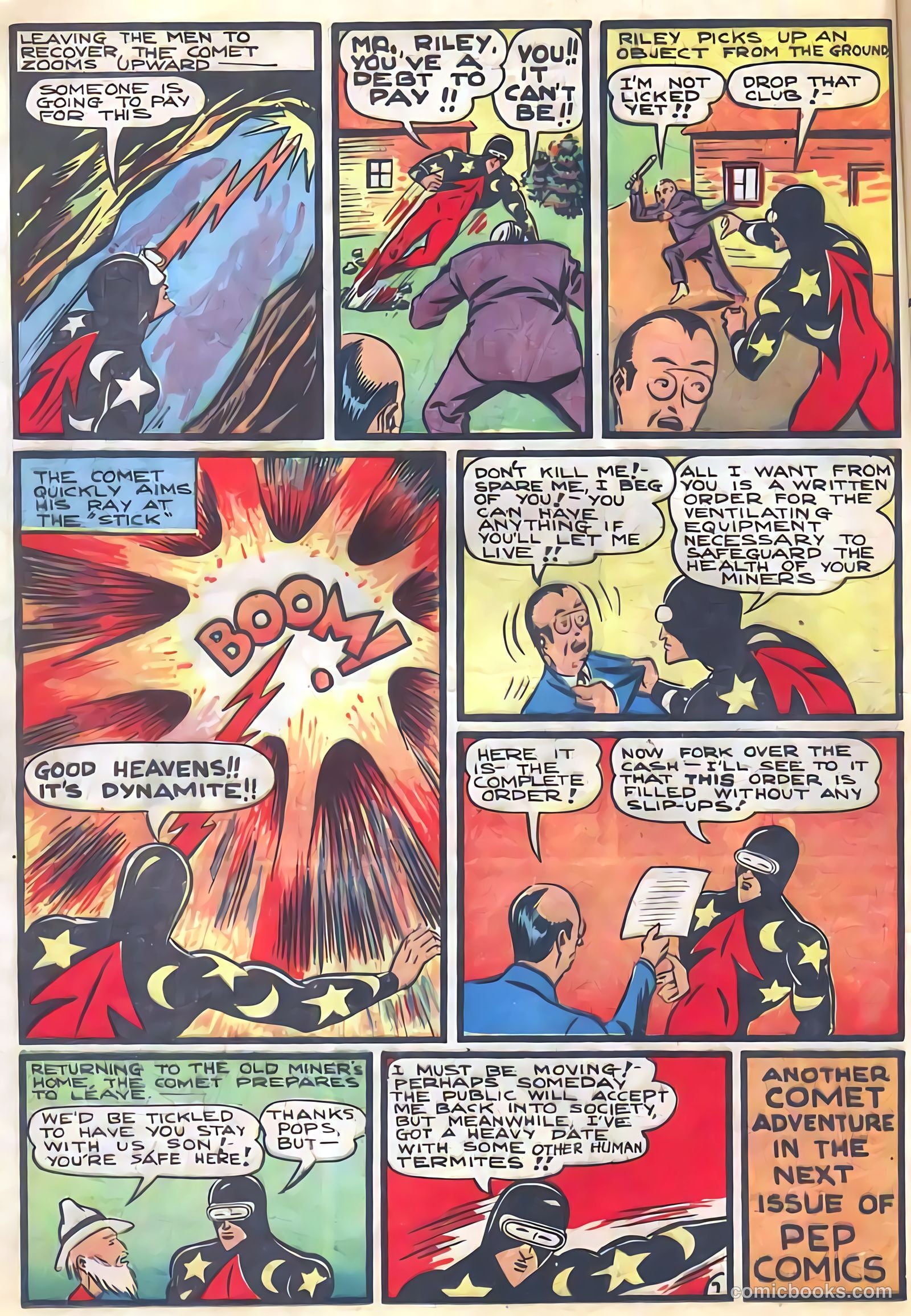 Pep Comics #4 (1941) — page 20 of 68