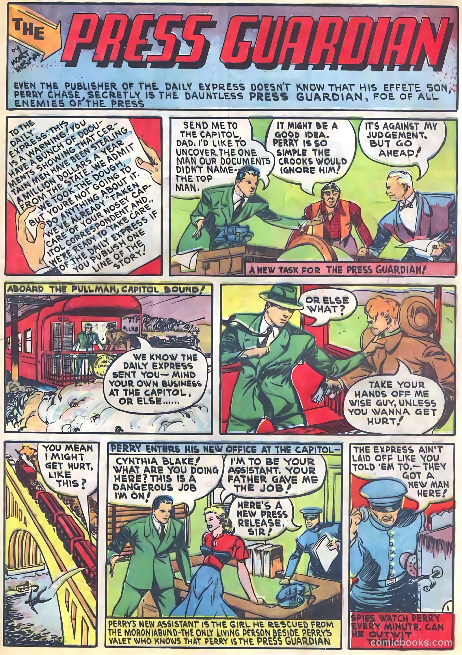 Pep Comics #4 (1941) — page 21 of 68