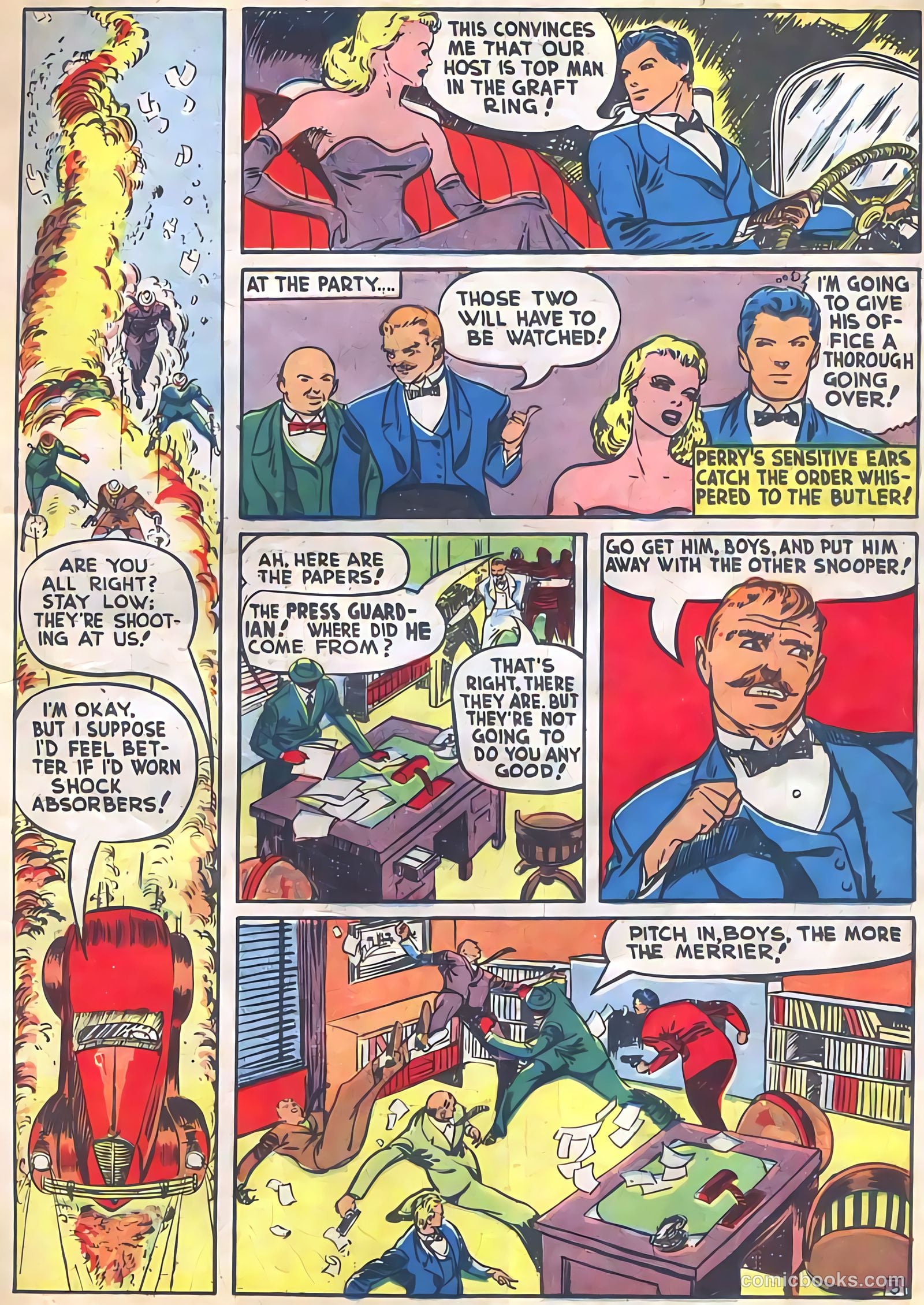 Pep Comics #4 (1941) — page 23 of 68