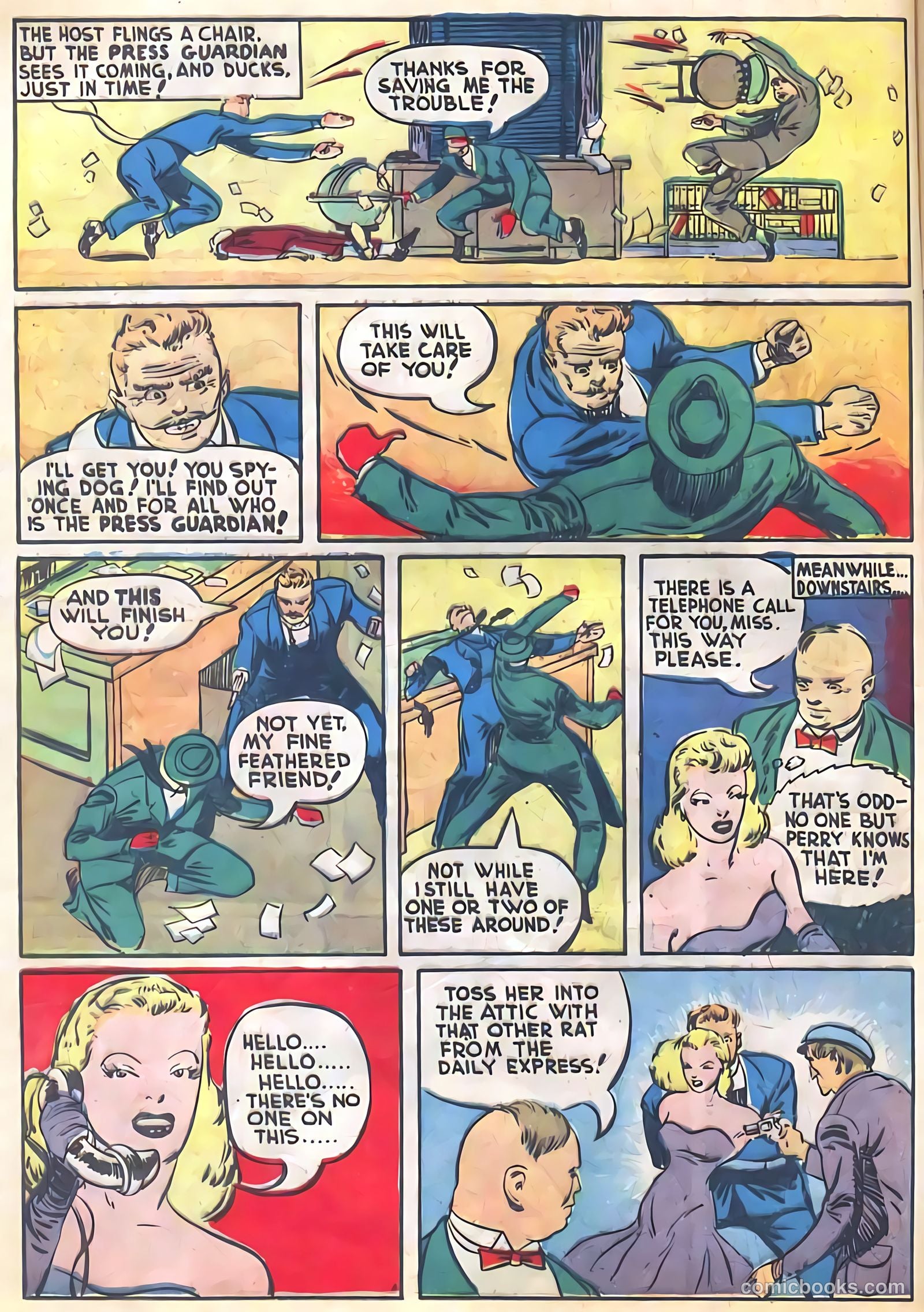 Pep Comics #4 (1941) — page 24 of 68