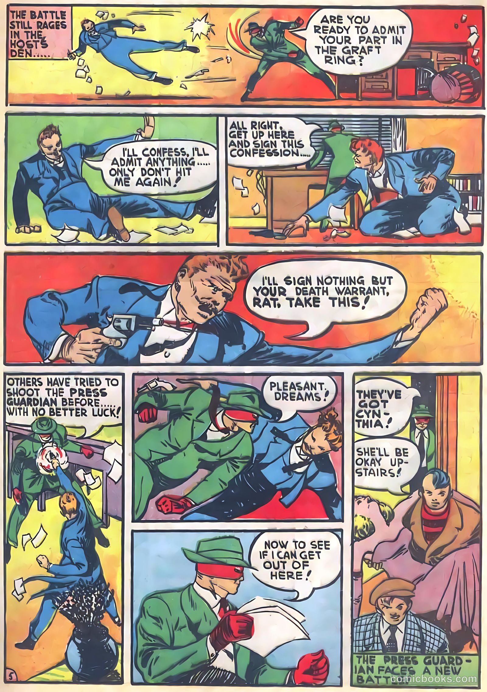 Pep Comics #4 (1941) — page 25 of 68