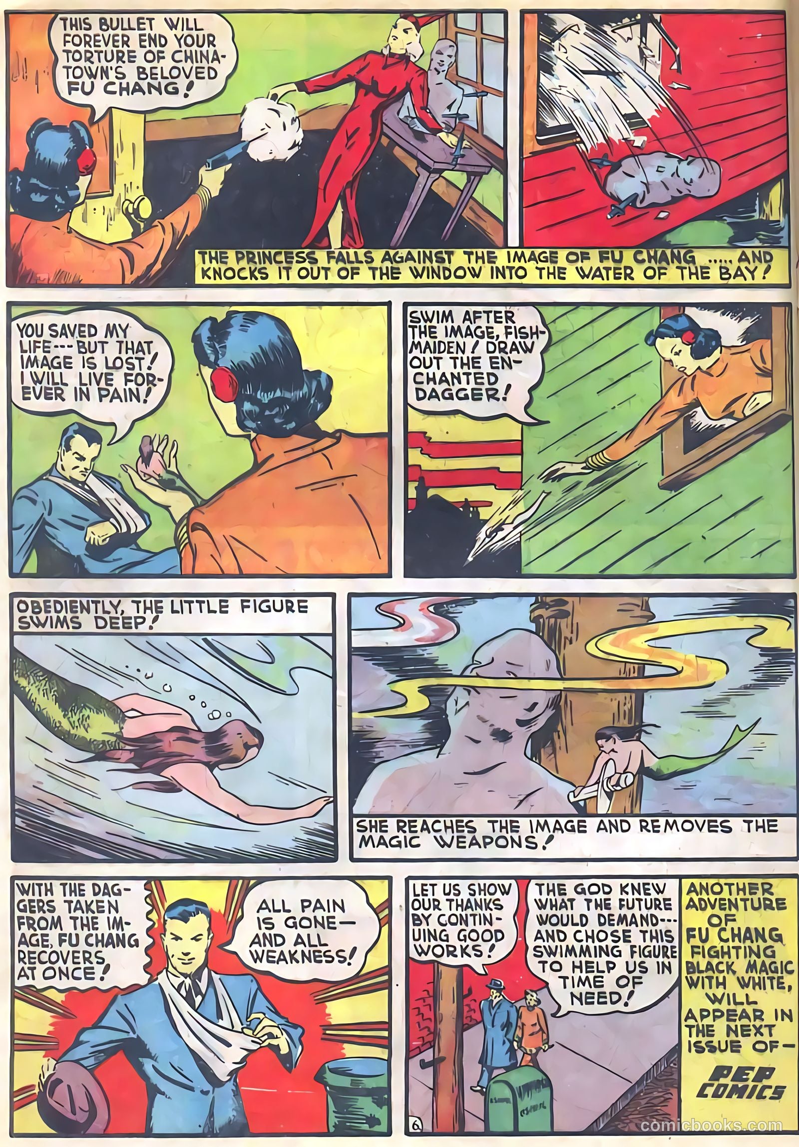 Pep Comics #4 (1941) — page 33 of 68