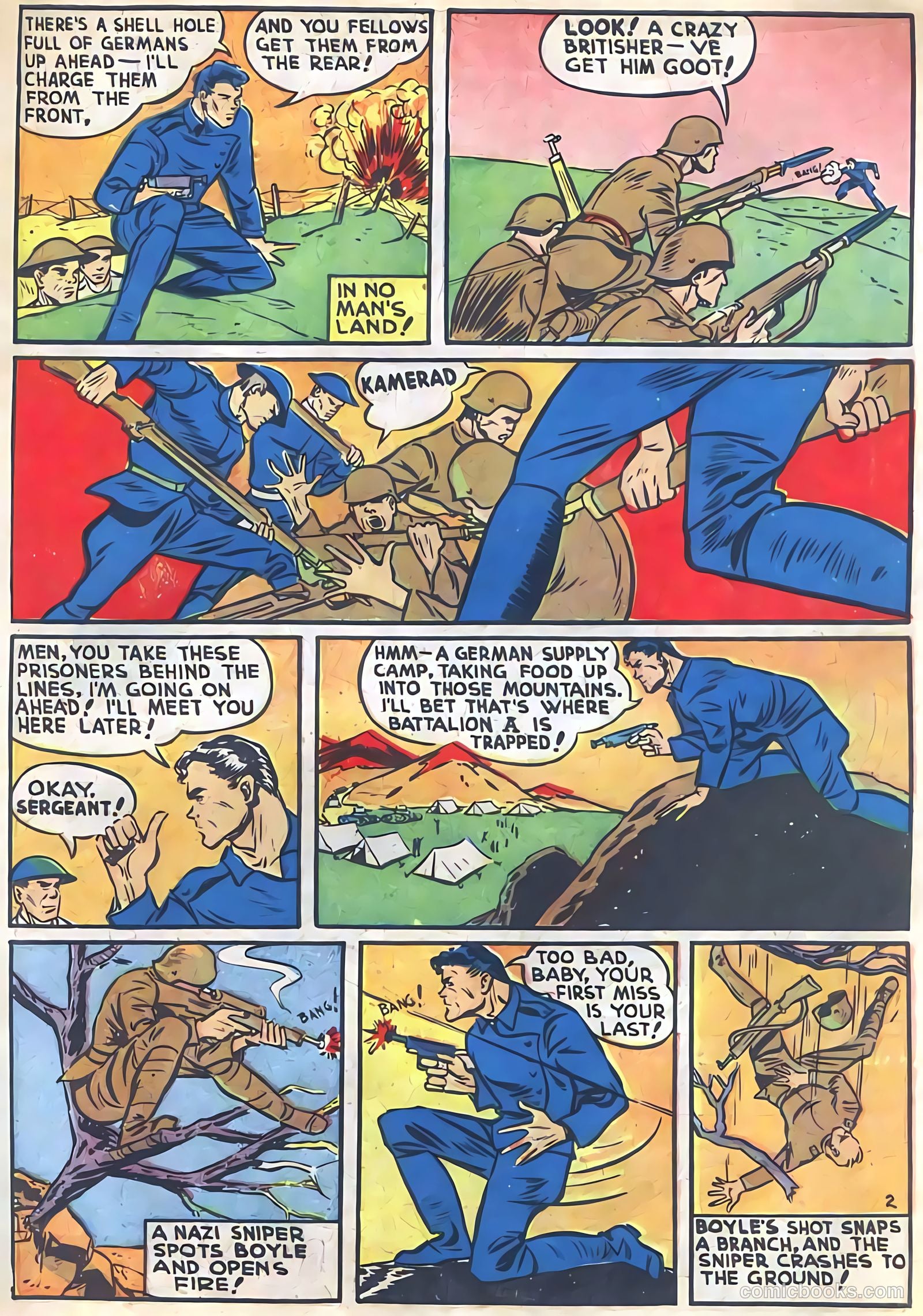 Pep Comics #4 (1941) — page 35 of 68