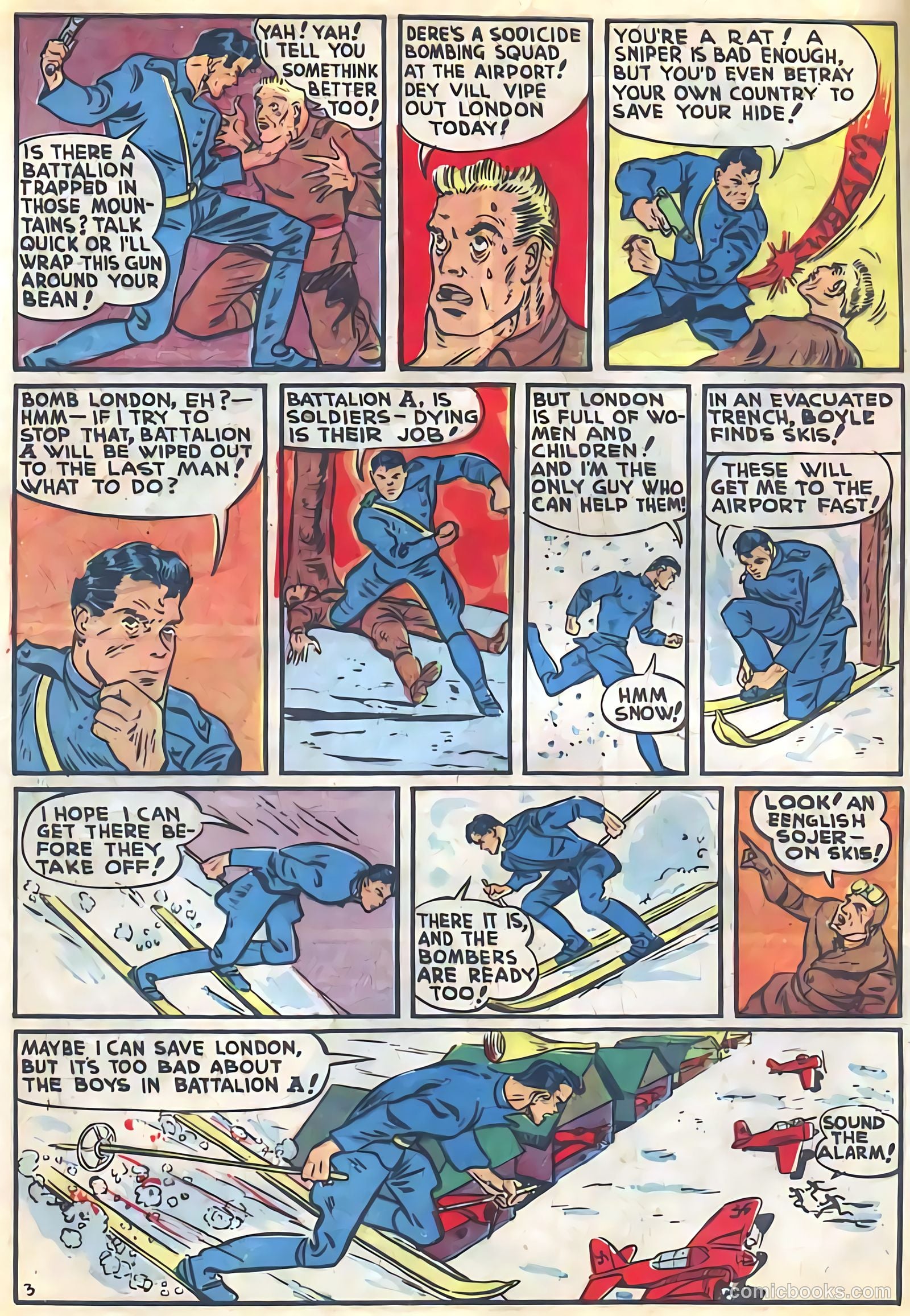 Pep Comics #4 (1941) — page 36 of 68