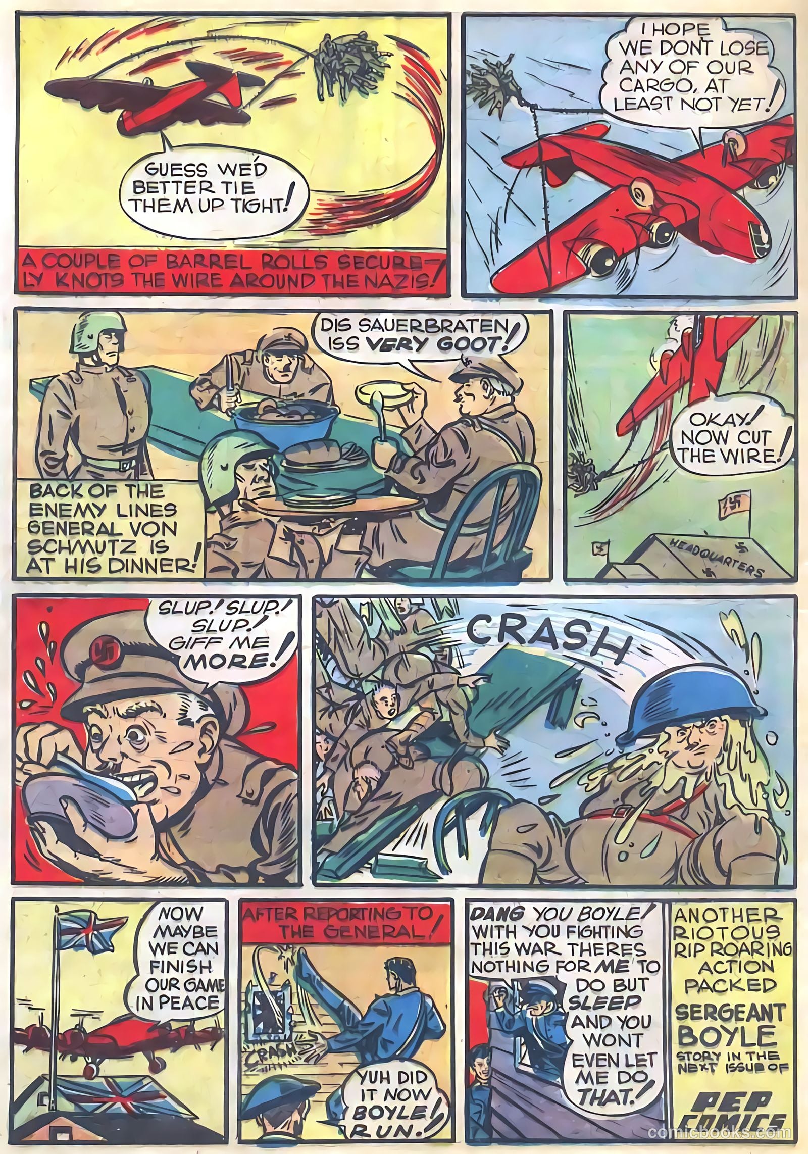 Pep Comics #4 (1941) — page 40 of 68