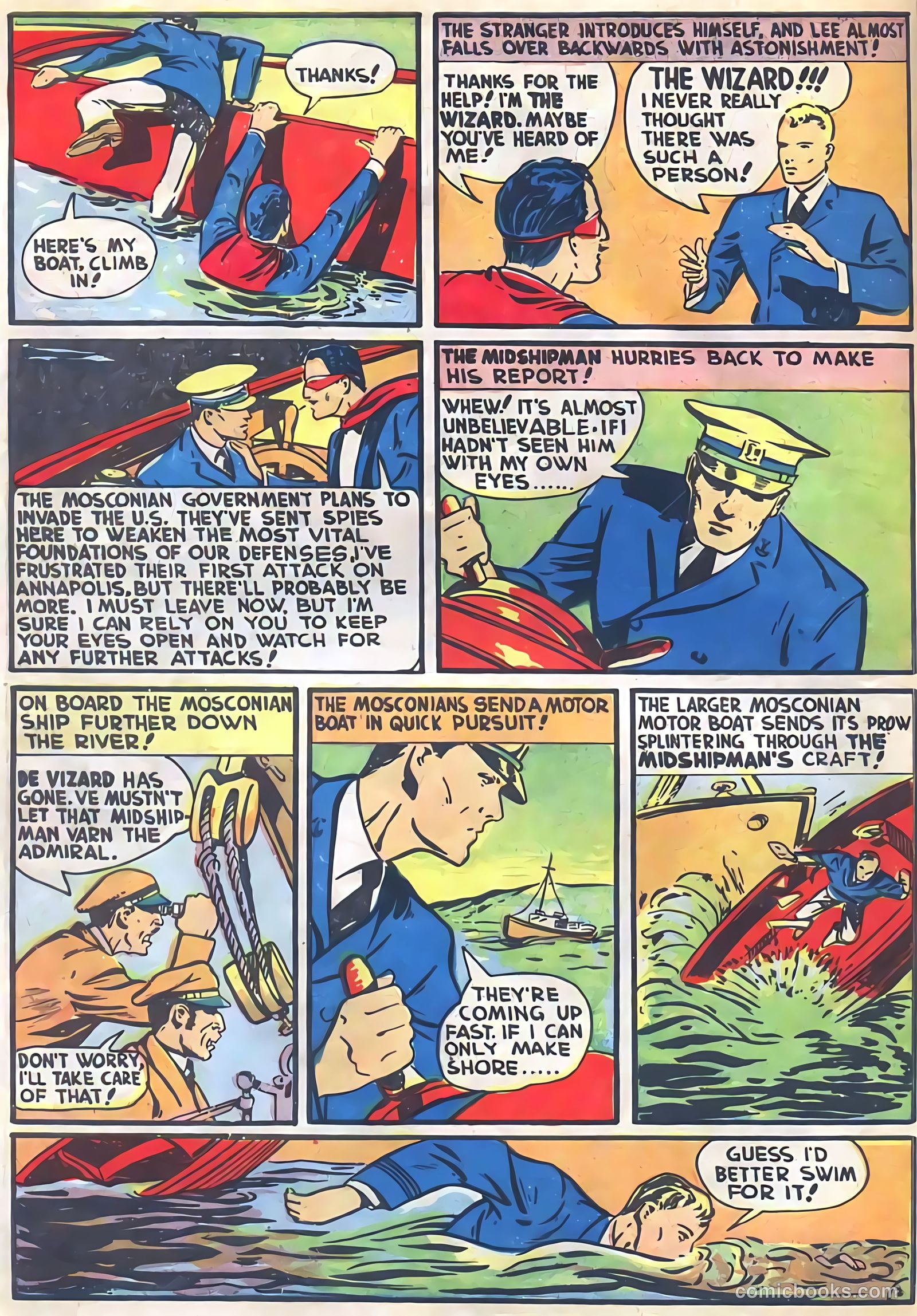 Pep Comics #4 (1941) — page 42 of 68