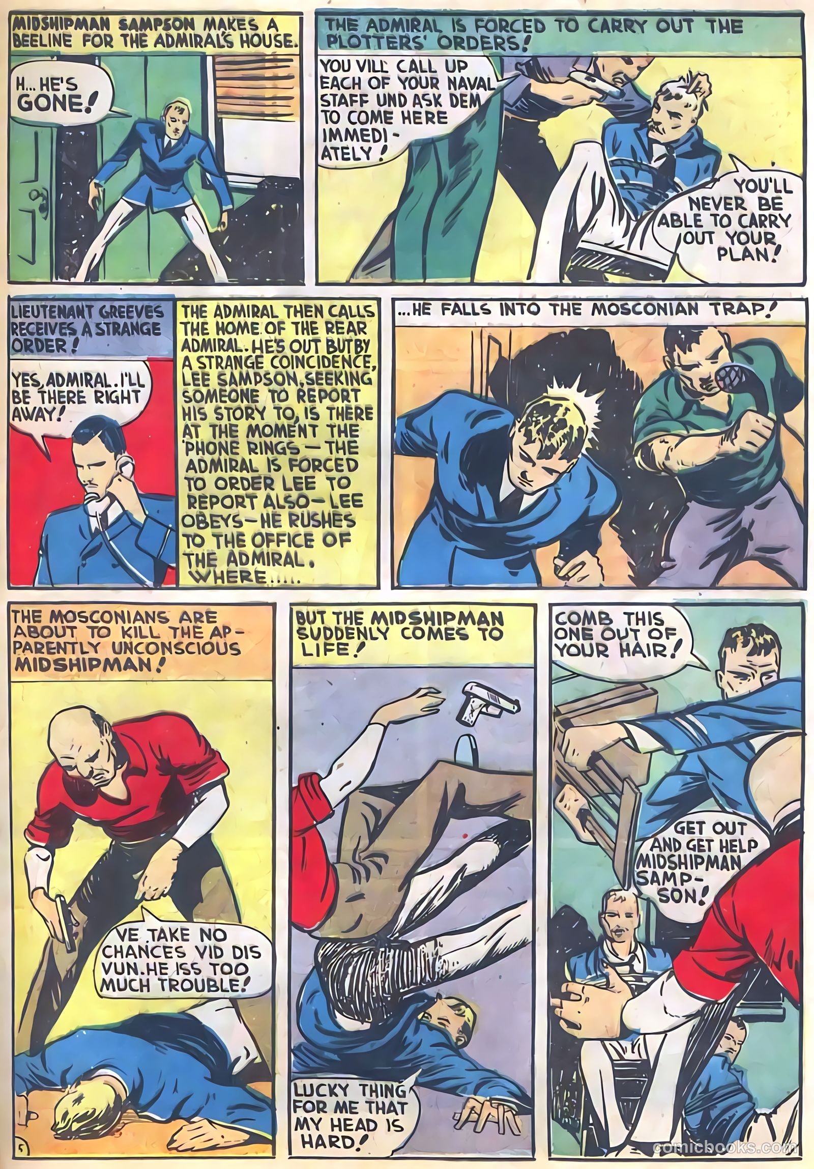 Pep Comics #4 (1941) — page 45 of 68