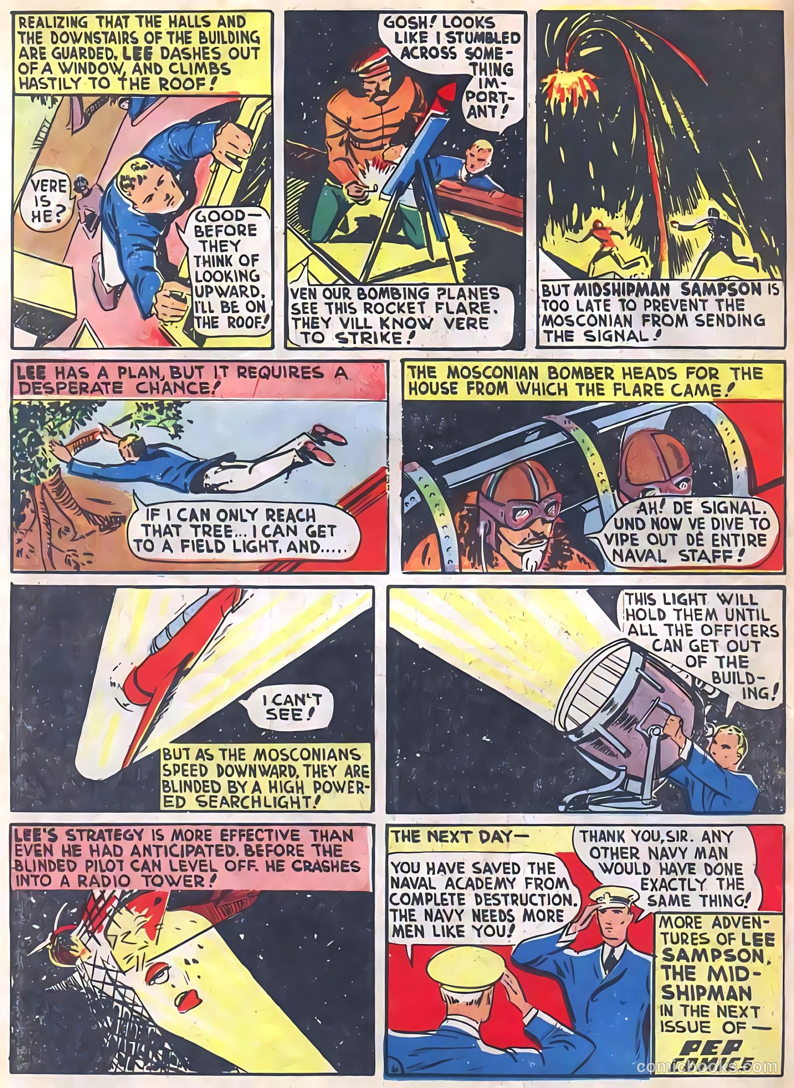 Pep Comics #4 (1941) — page 46 of 68