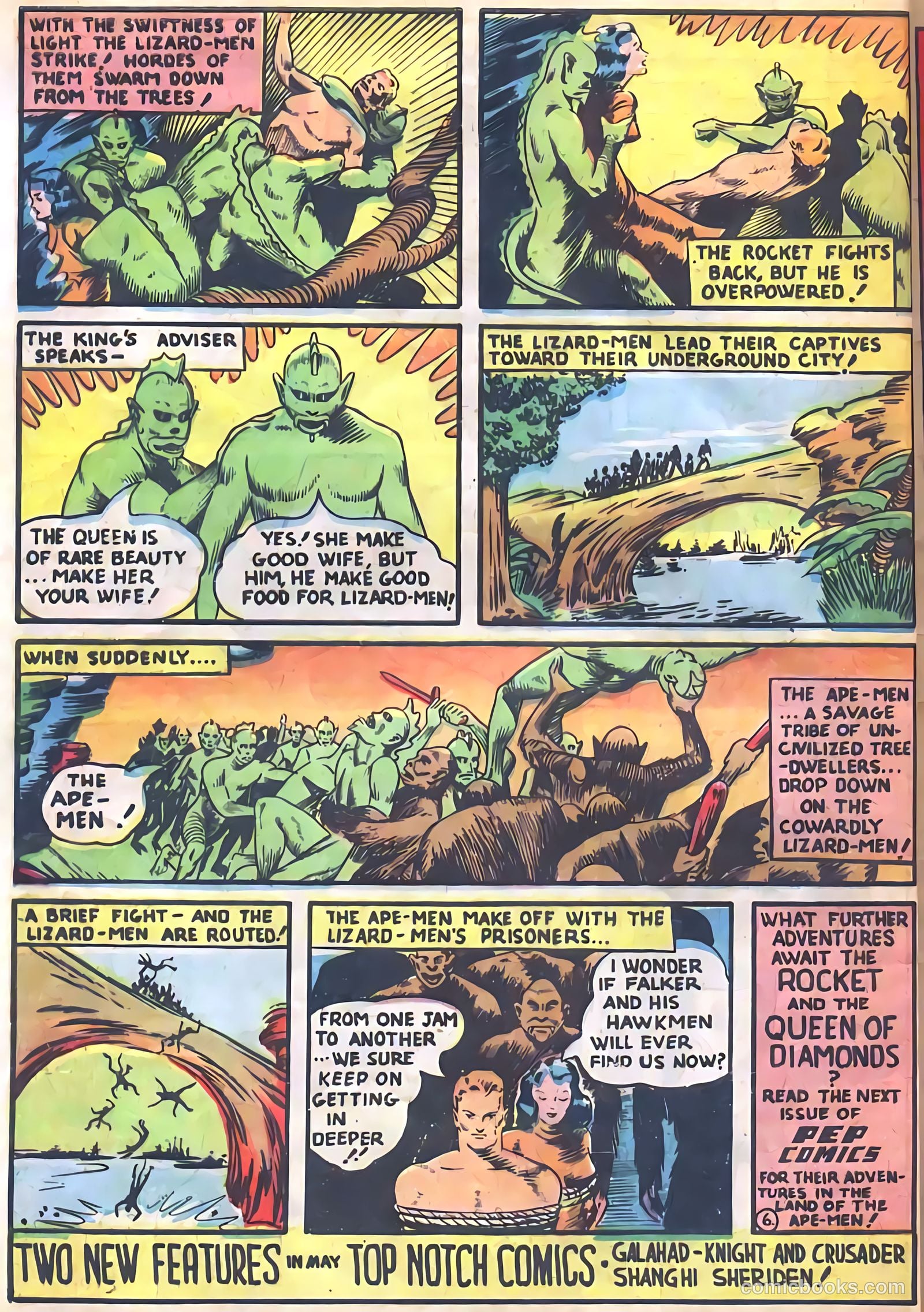 Pep Comics #4 (1941) — page 53 of 68