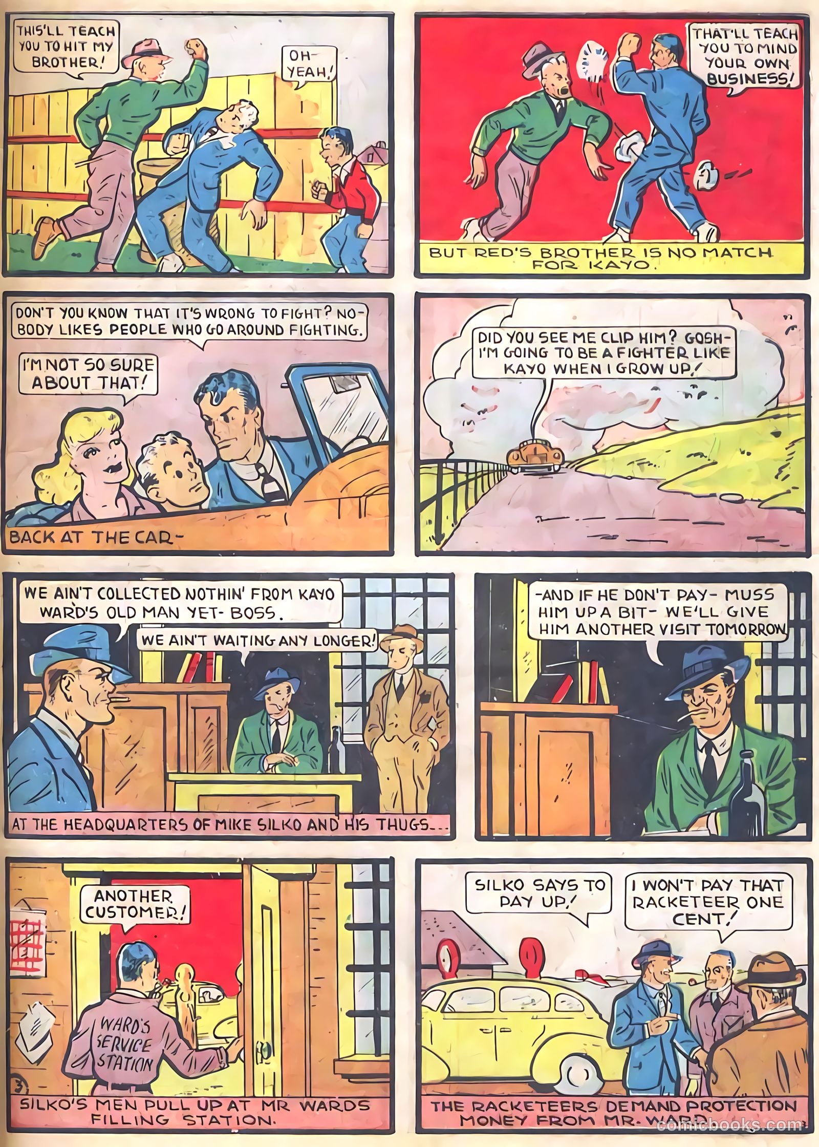 Pep Comics #4 (1941) — page 56 of 68