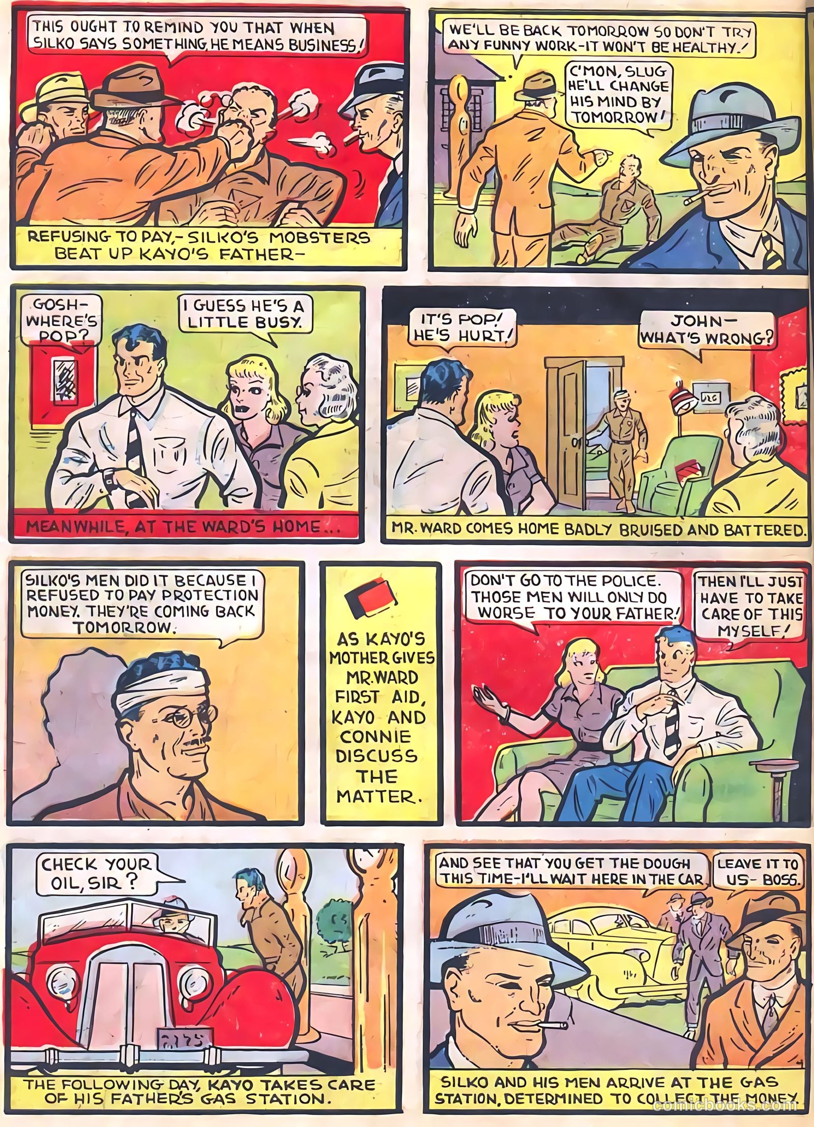 Pep Comics #4 (1941) — page 57 of 68