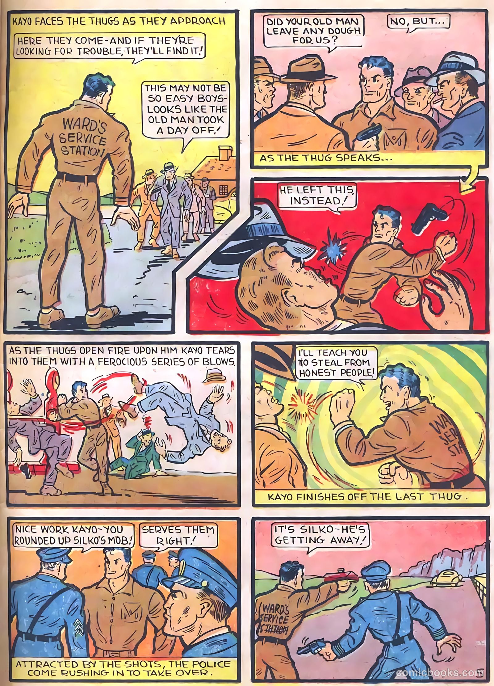 Pep Comics #4 (1941) — page 58 of 68