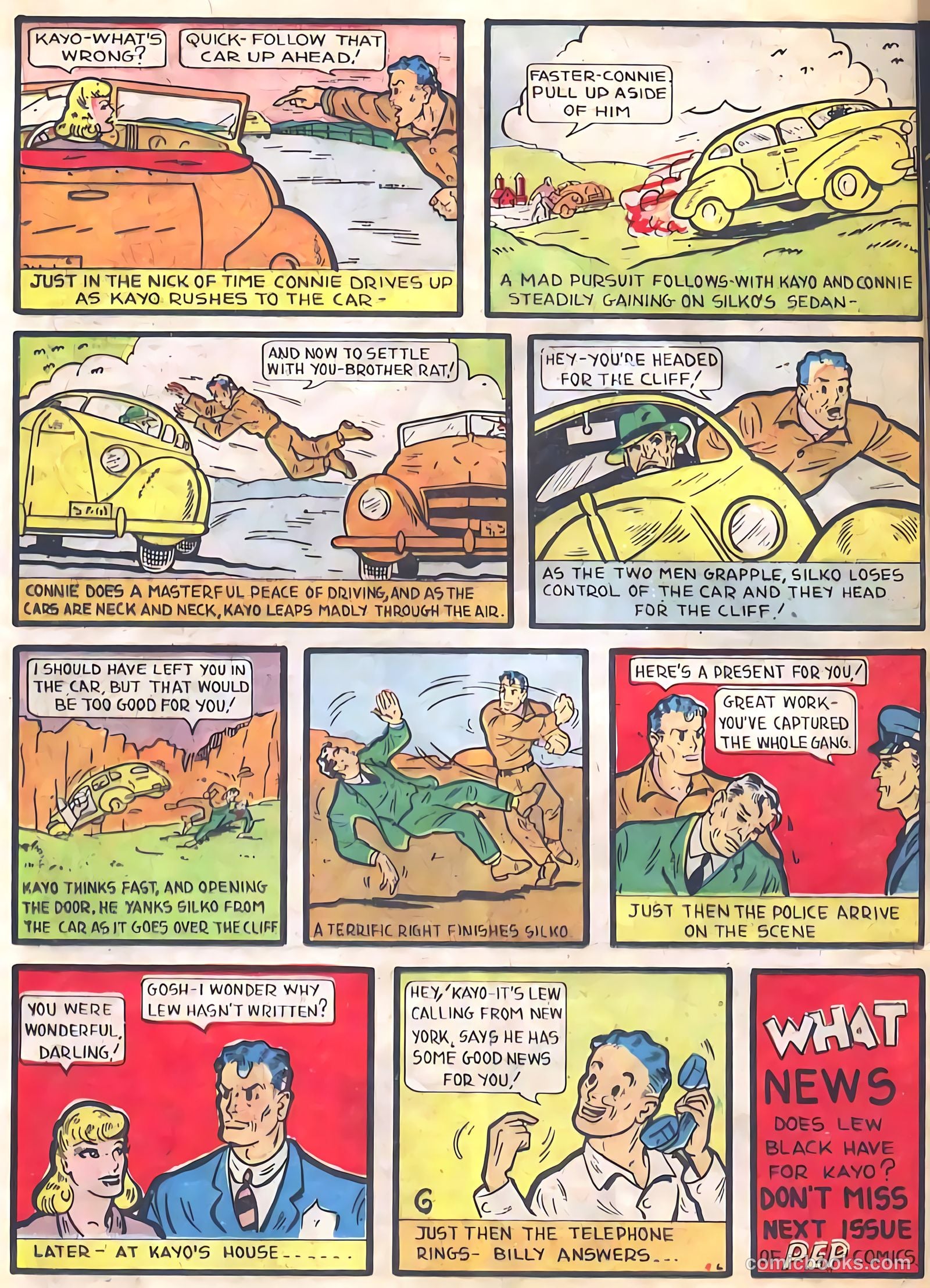 Pep Comics #4 (1941) — page 59 of 68