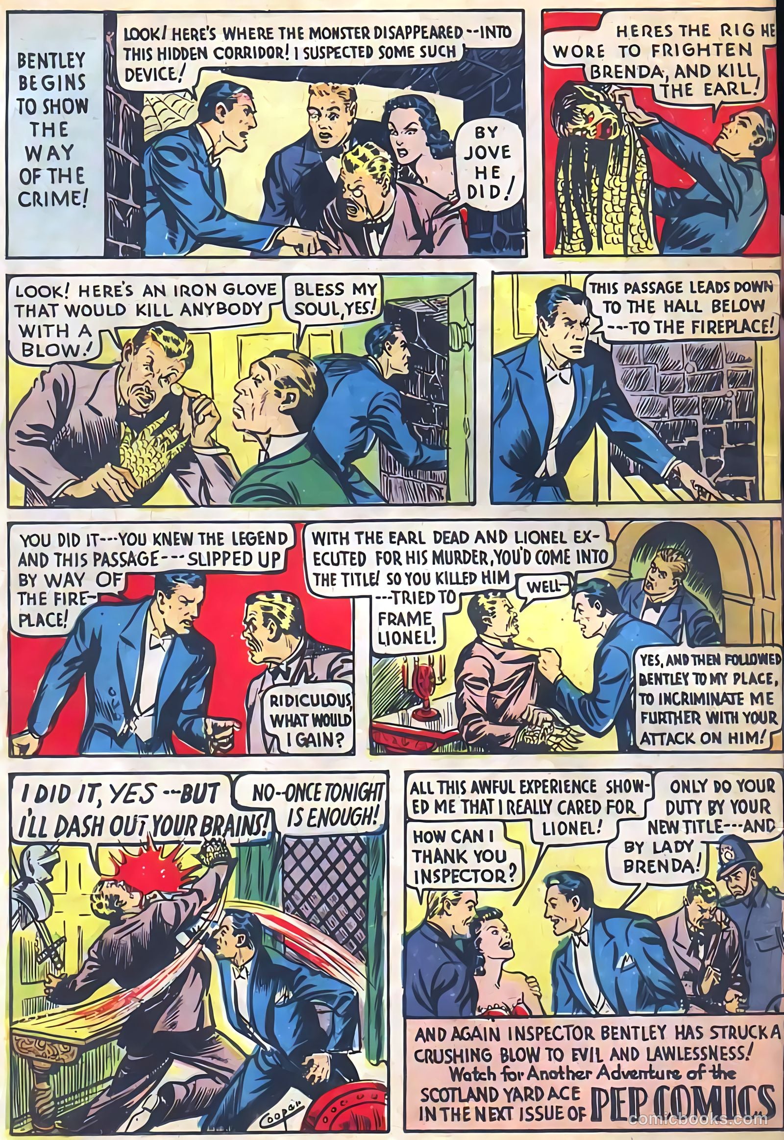 Pep Comics #4 (1941) — page 66 of 68