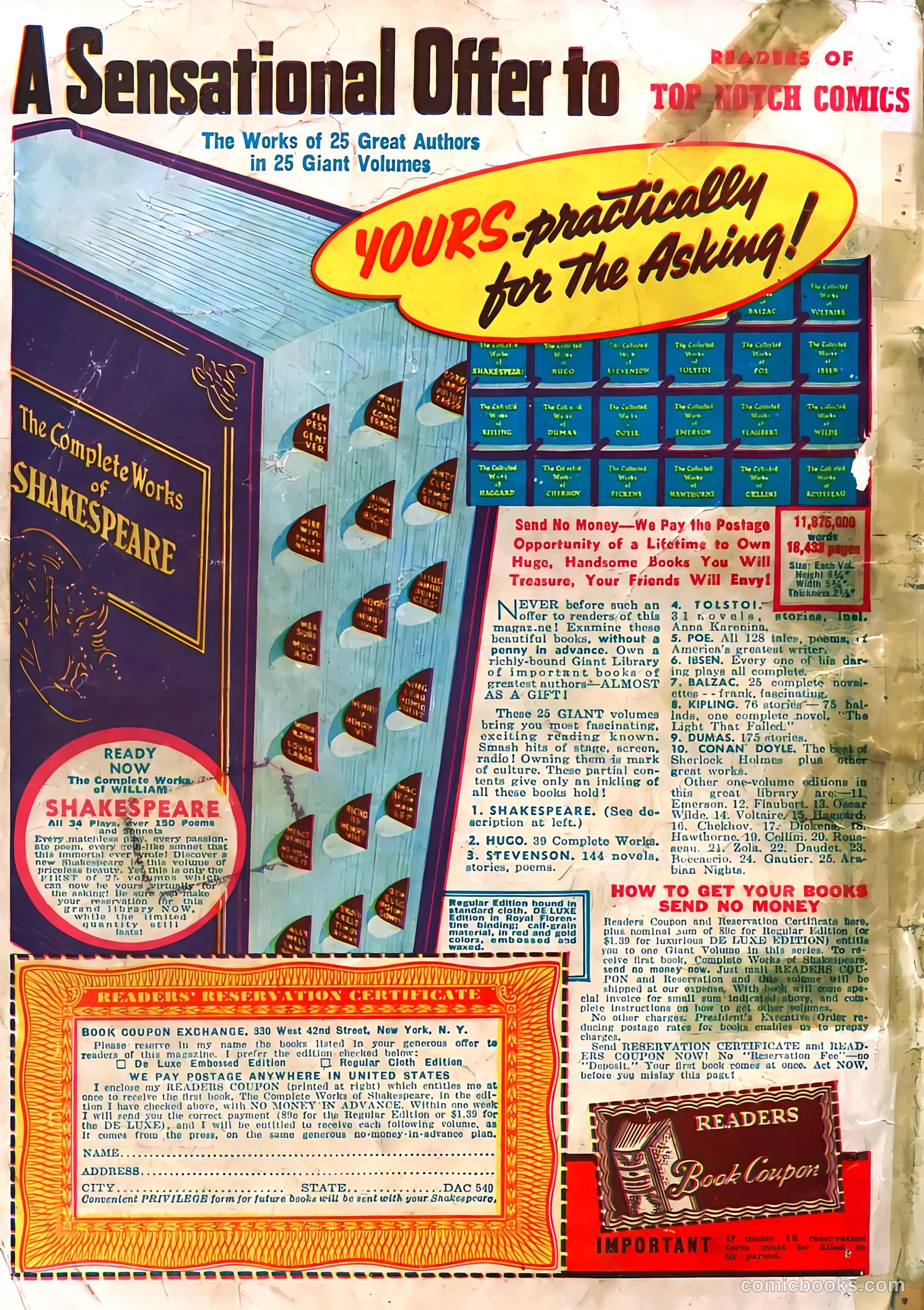 Pep Comics #4 (1941) — page 68 of 68