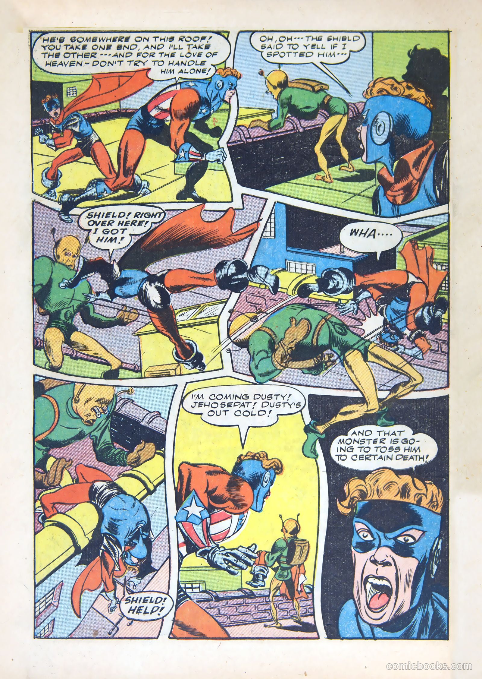 Pep Comics #40 (1943) — page 8 of 60