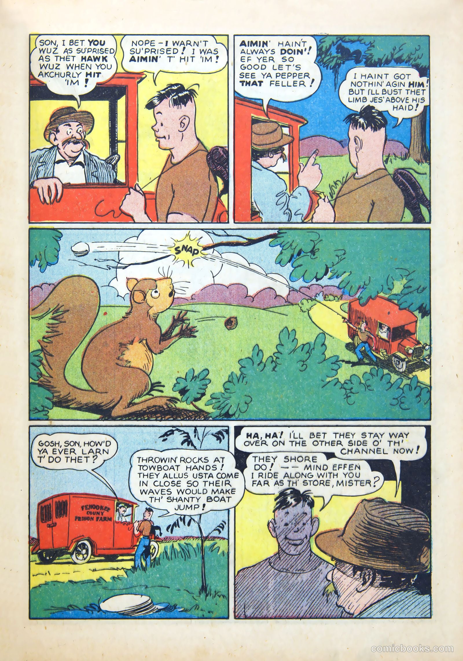 Pep Comics #40 (1943) — page 37 of 60