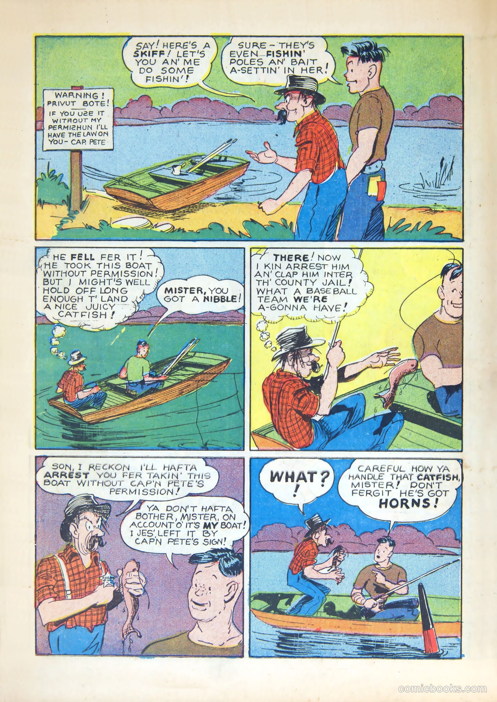 Pep Comics #40 (1943) — page 40 of 60