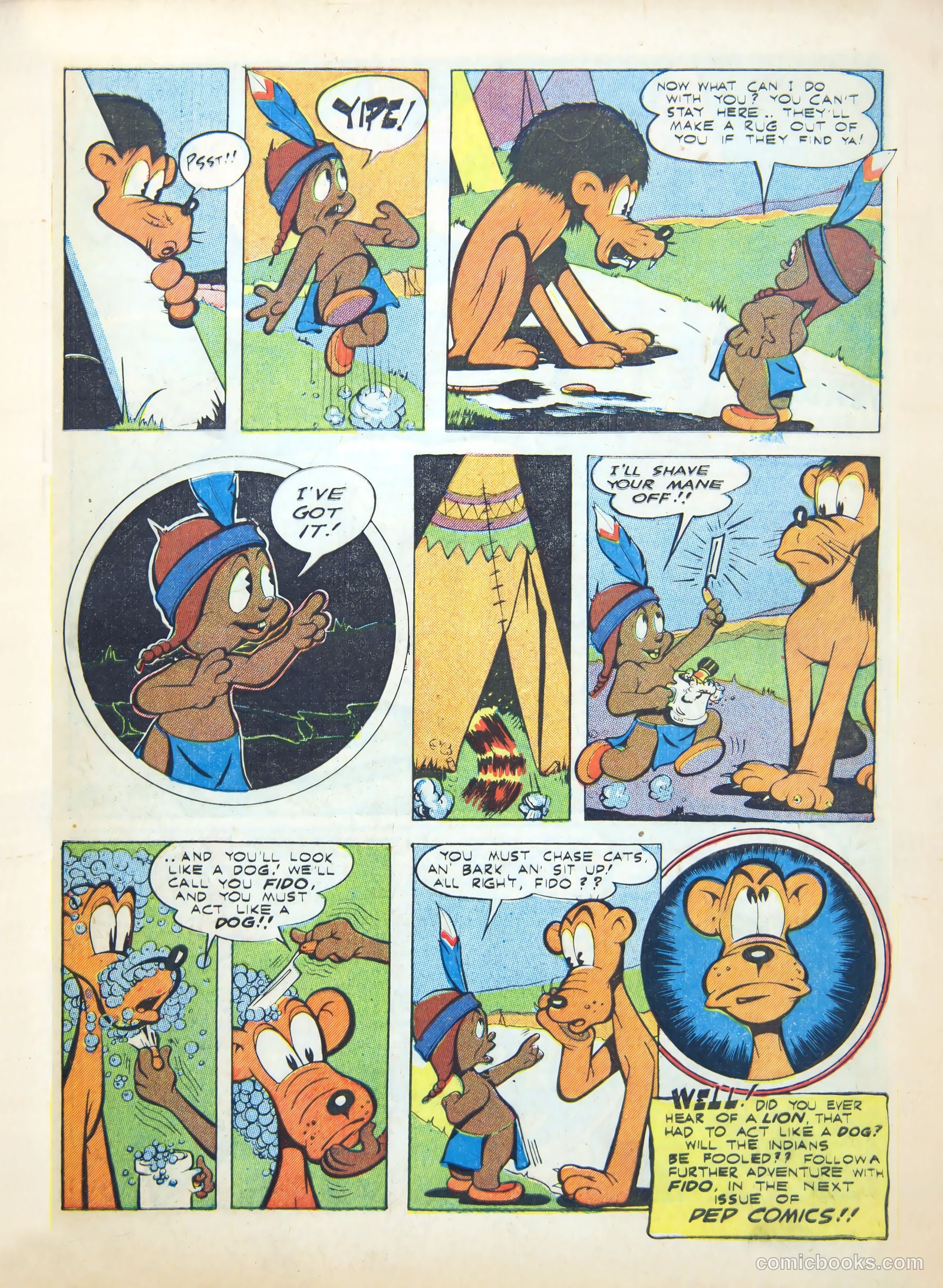 Pep Comics #40 (1943) — page 47 of 60