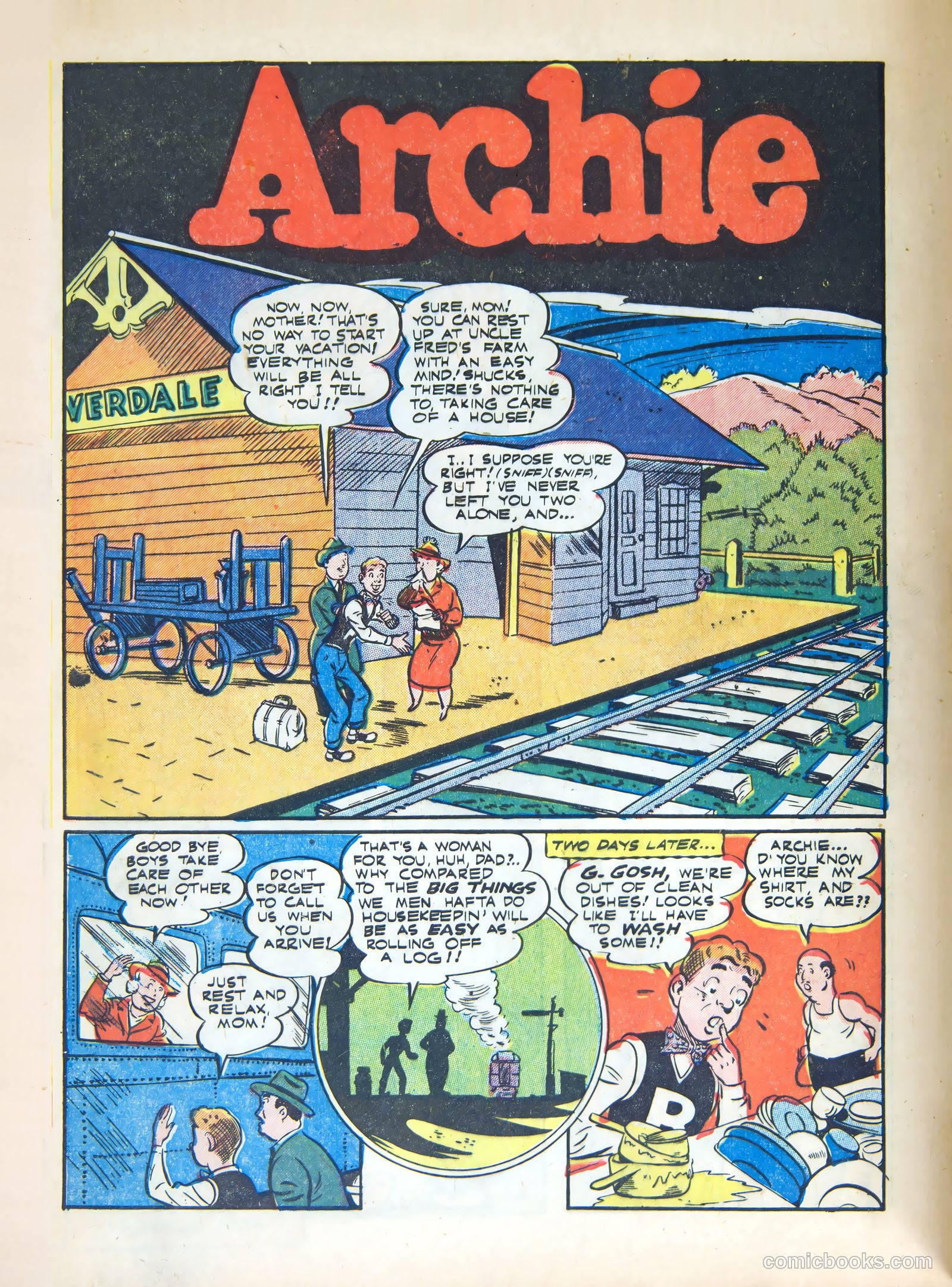 Pep Comics #40 (1943) — page 48 of 60
