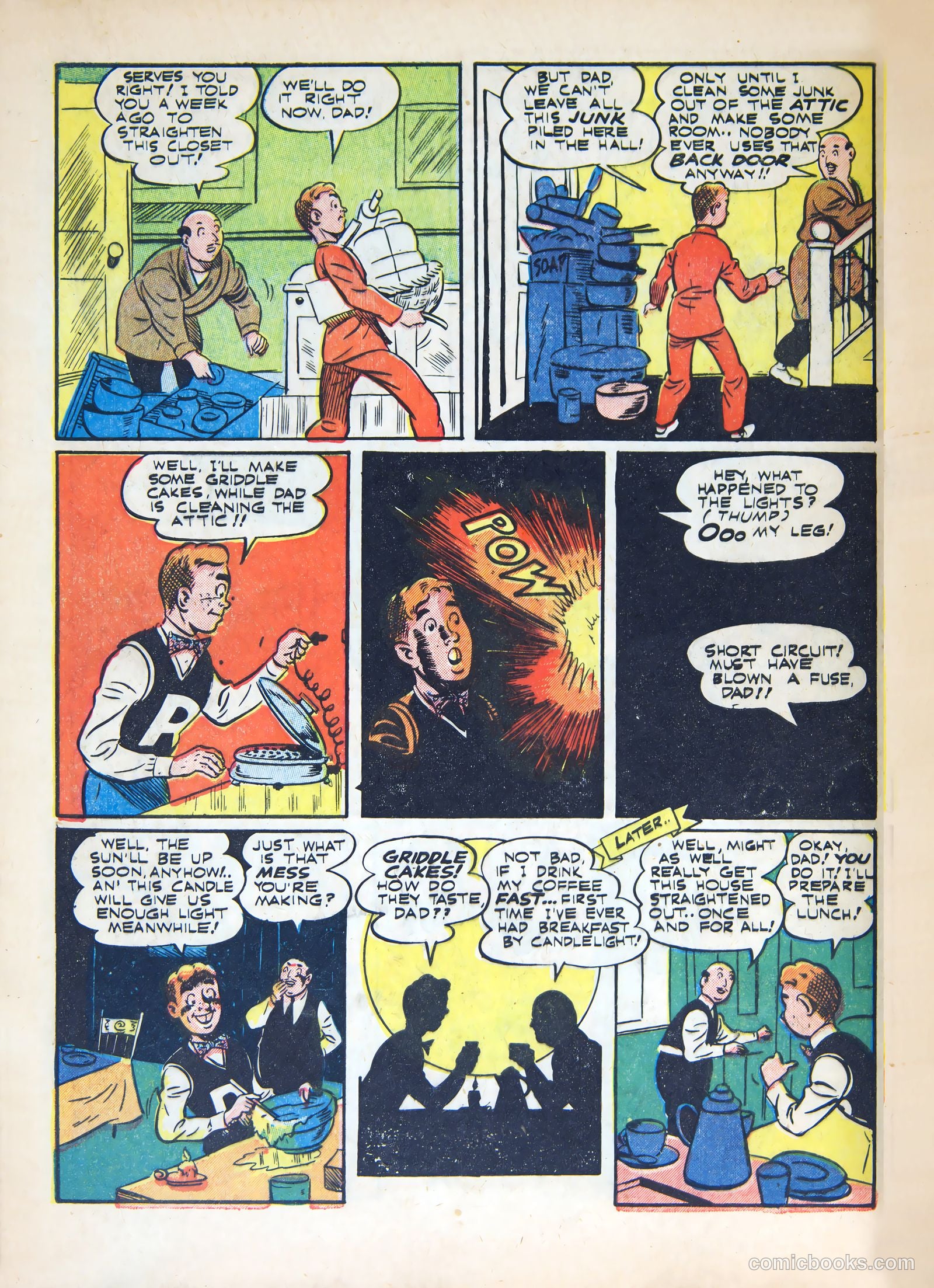 Pep Comics #40 (1943) — page 50 of 60