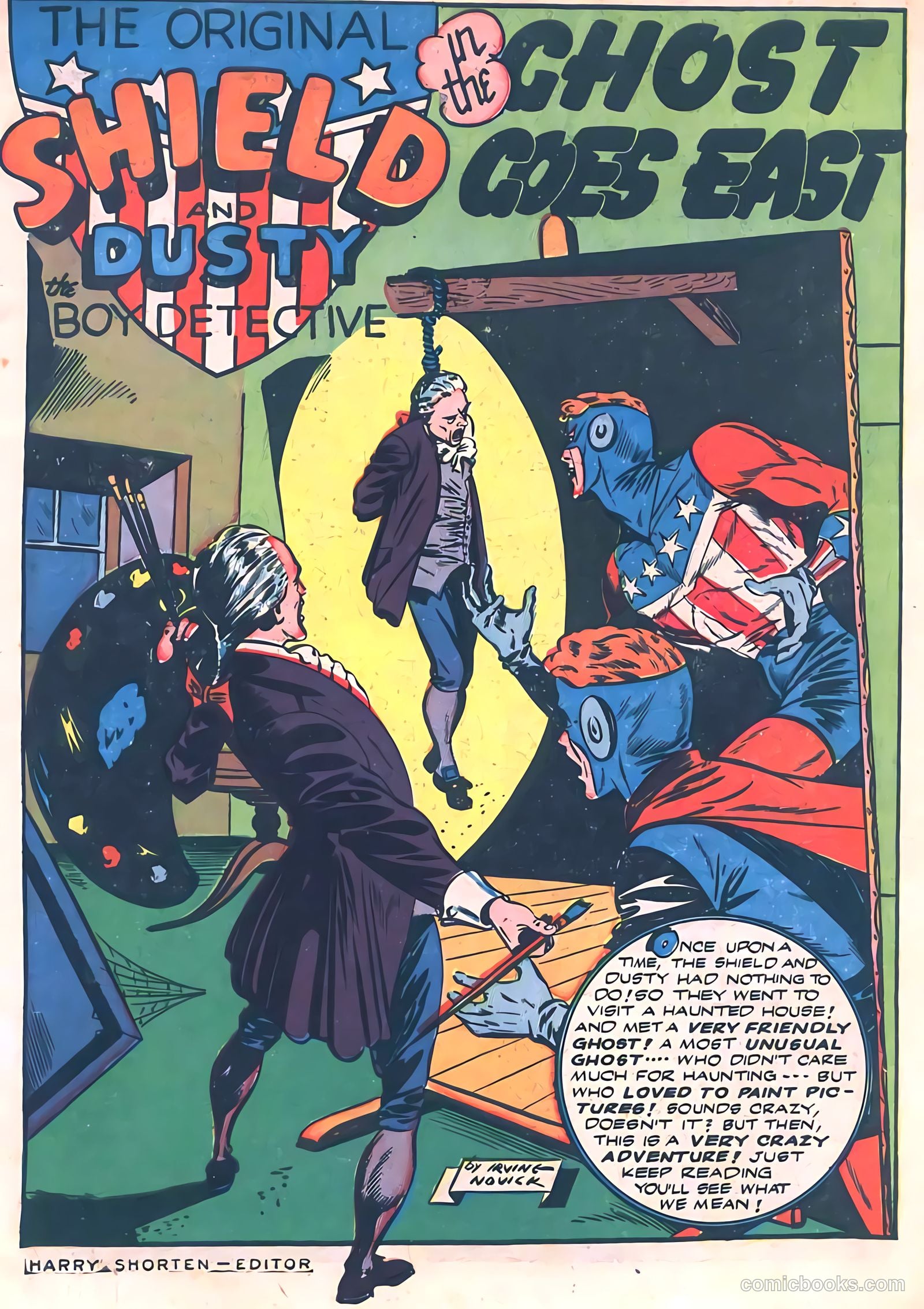 Pep Comics #44 (1943) — page 3 of 60