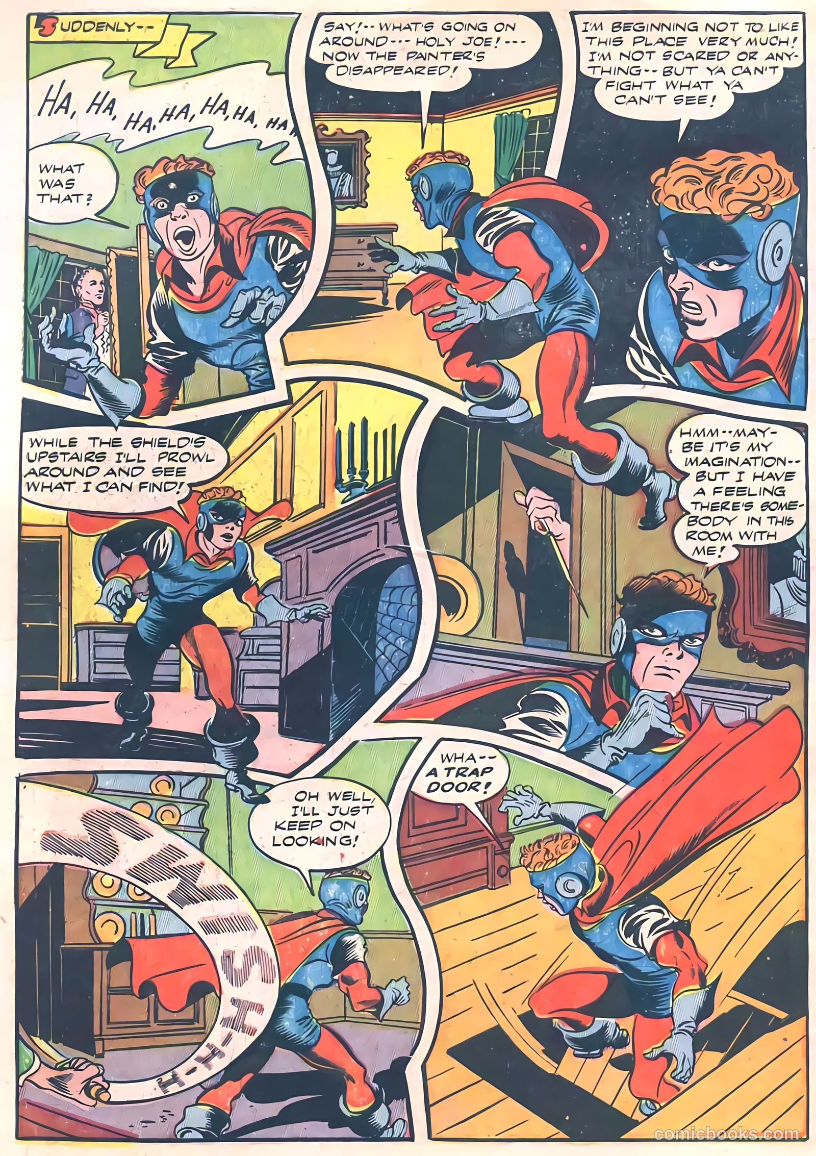 Pep Comics #44 (1943) — page 8 of 60
