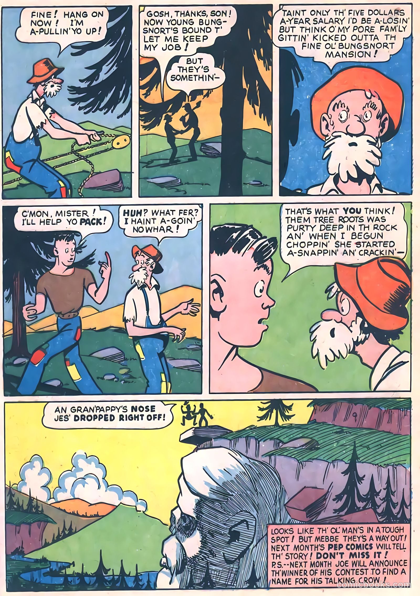 Pep Comics #44 (1943) — page 33 of 60