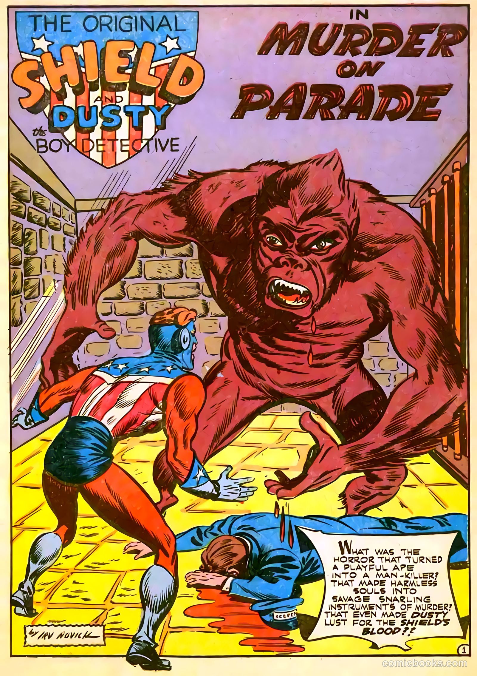 Pep Comics #45 (1944) — page 3 of 60