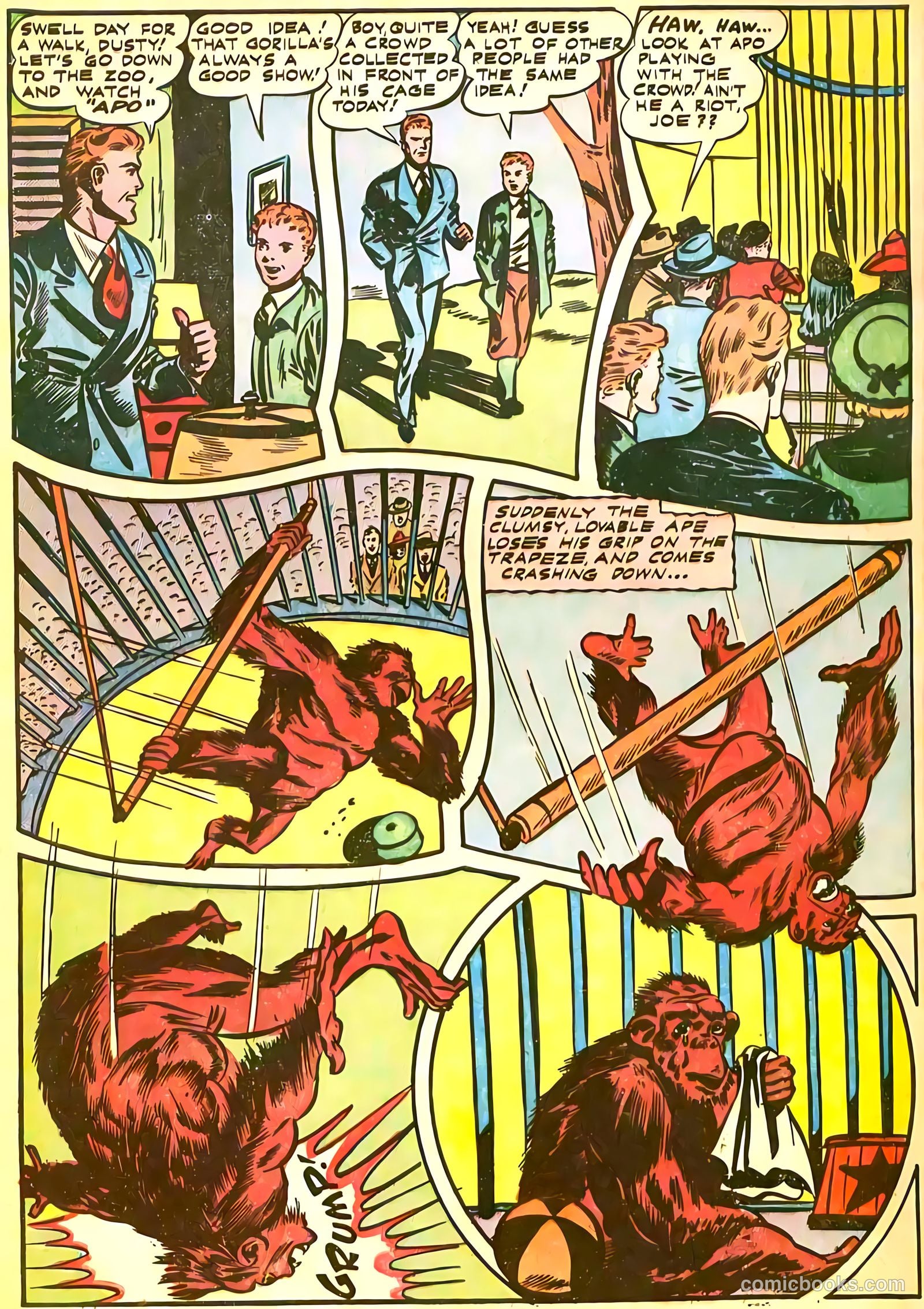 Pep Comics #45 (1944) — page 4 of 60