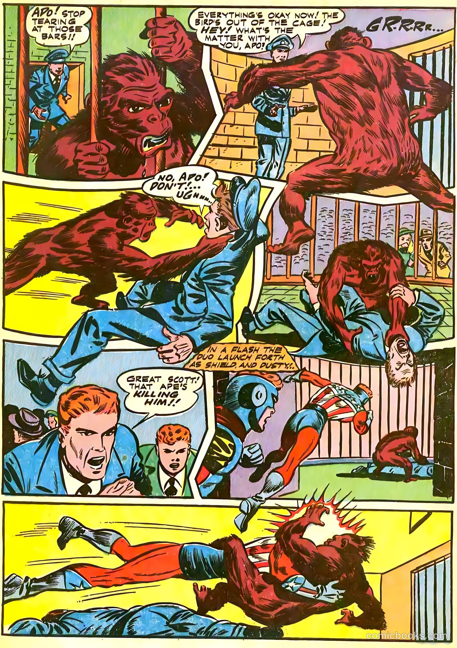 Pep Comics #45 (1944) — page 6 of 60