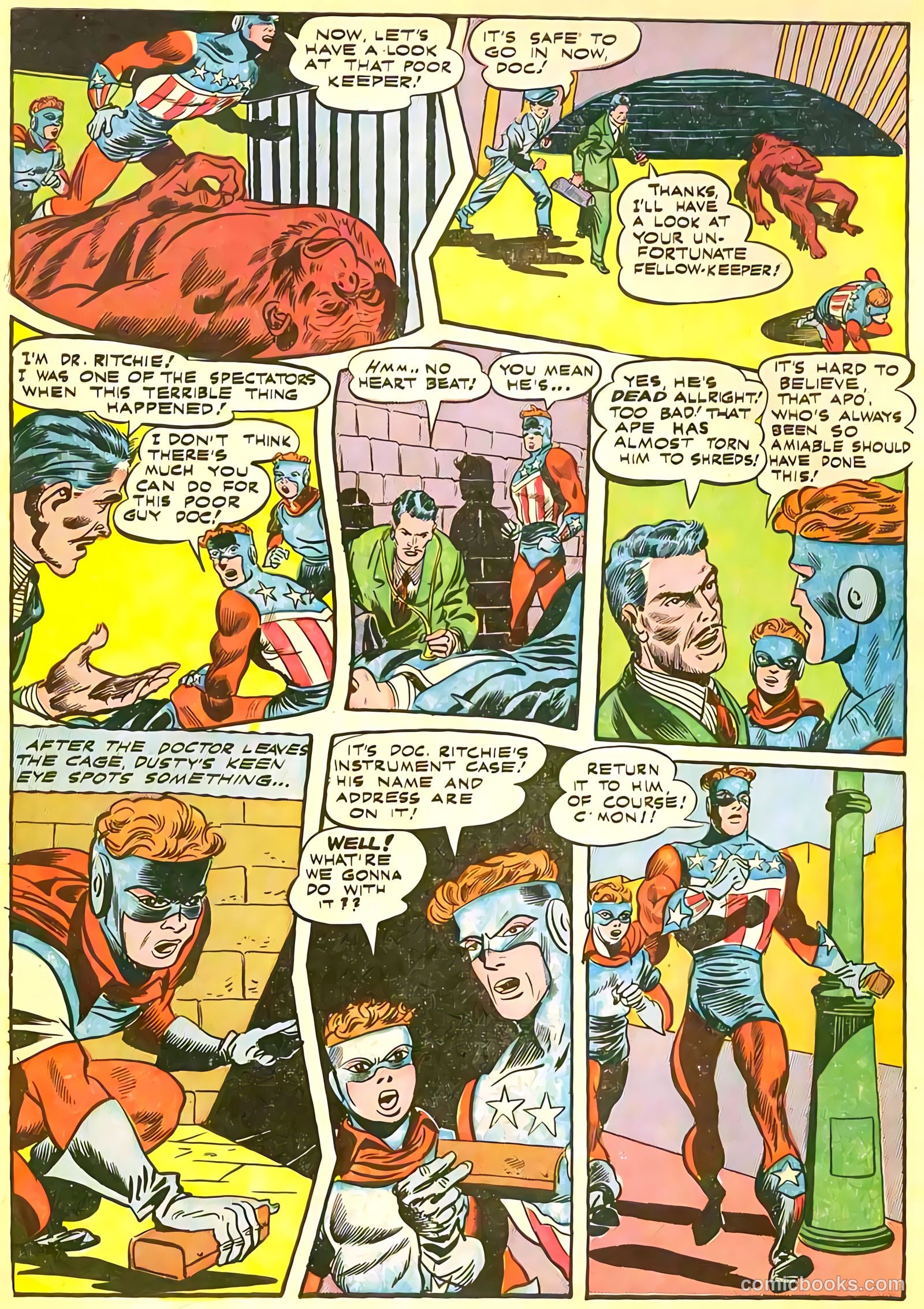 Pep Comics #45 (1944) — page 8 of 60