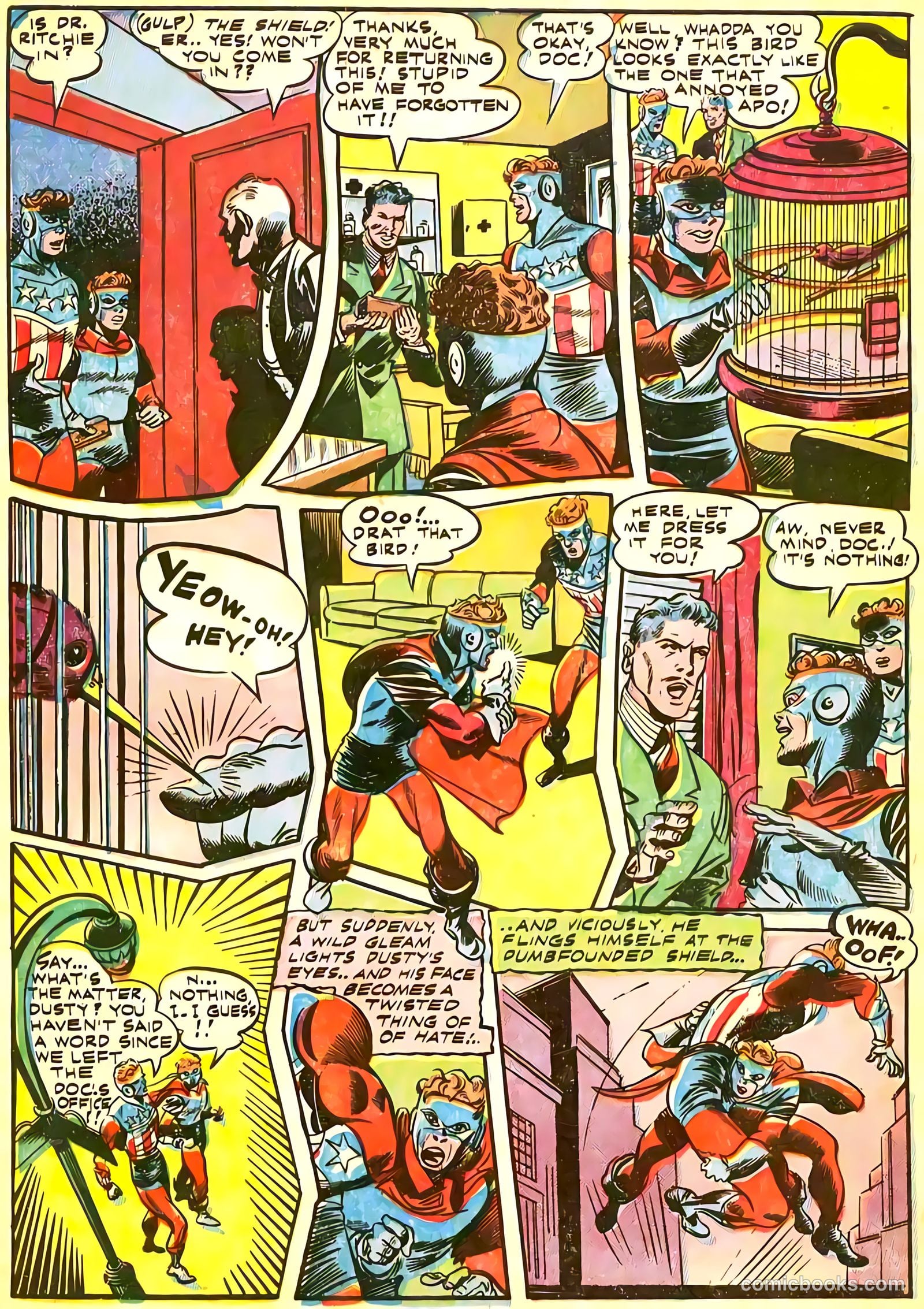 Pep Comics #45 (1944) — page 9 of 60